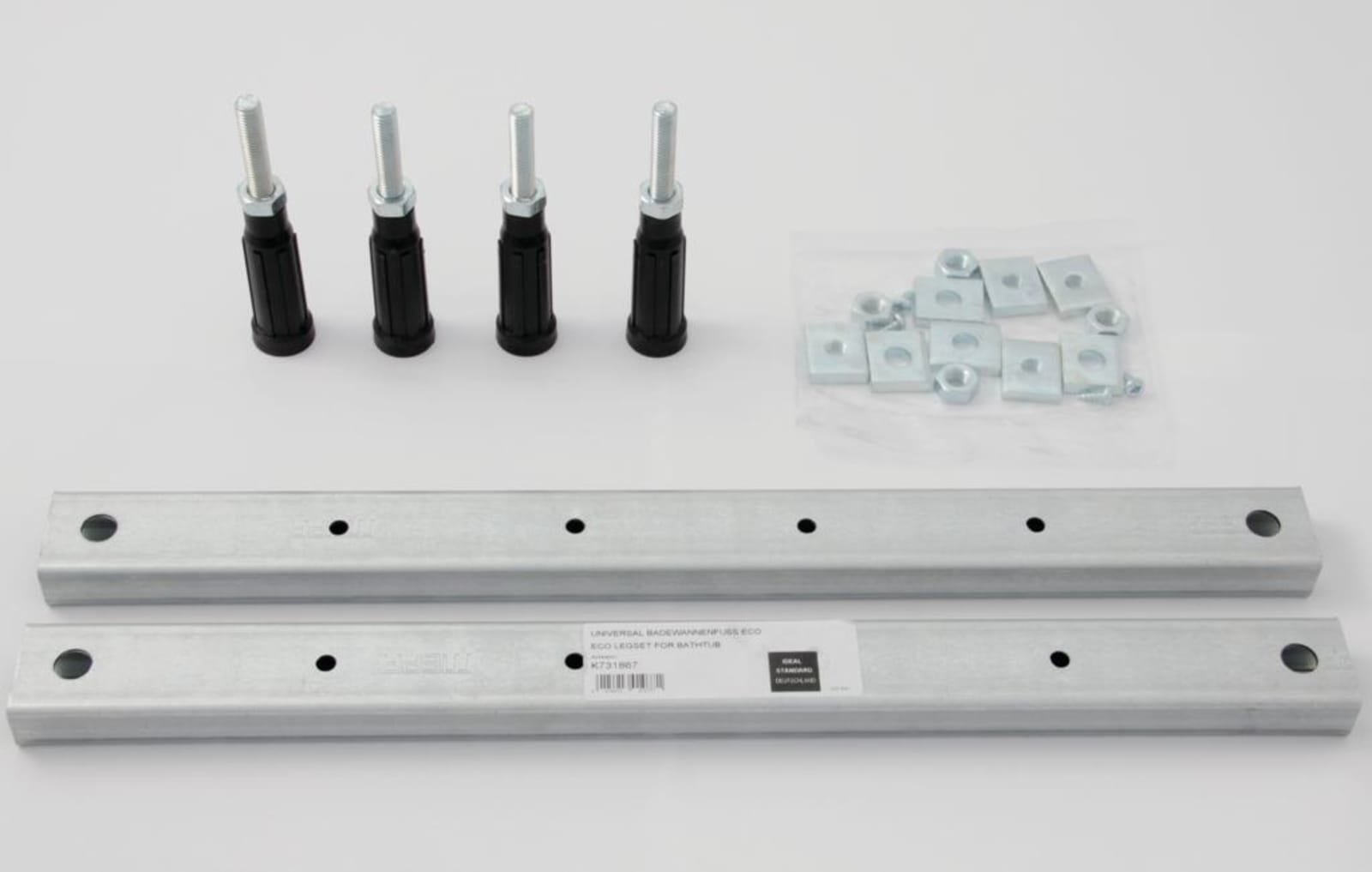 Ideal Standard, universele badpotenset voor baden zonder wandsteun
