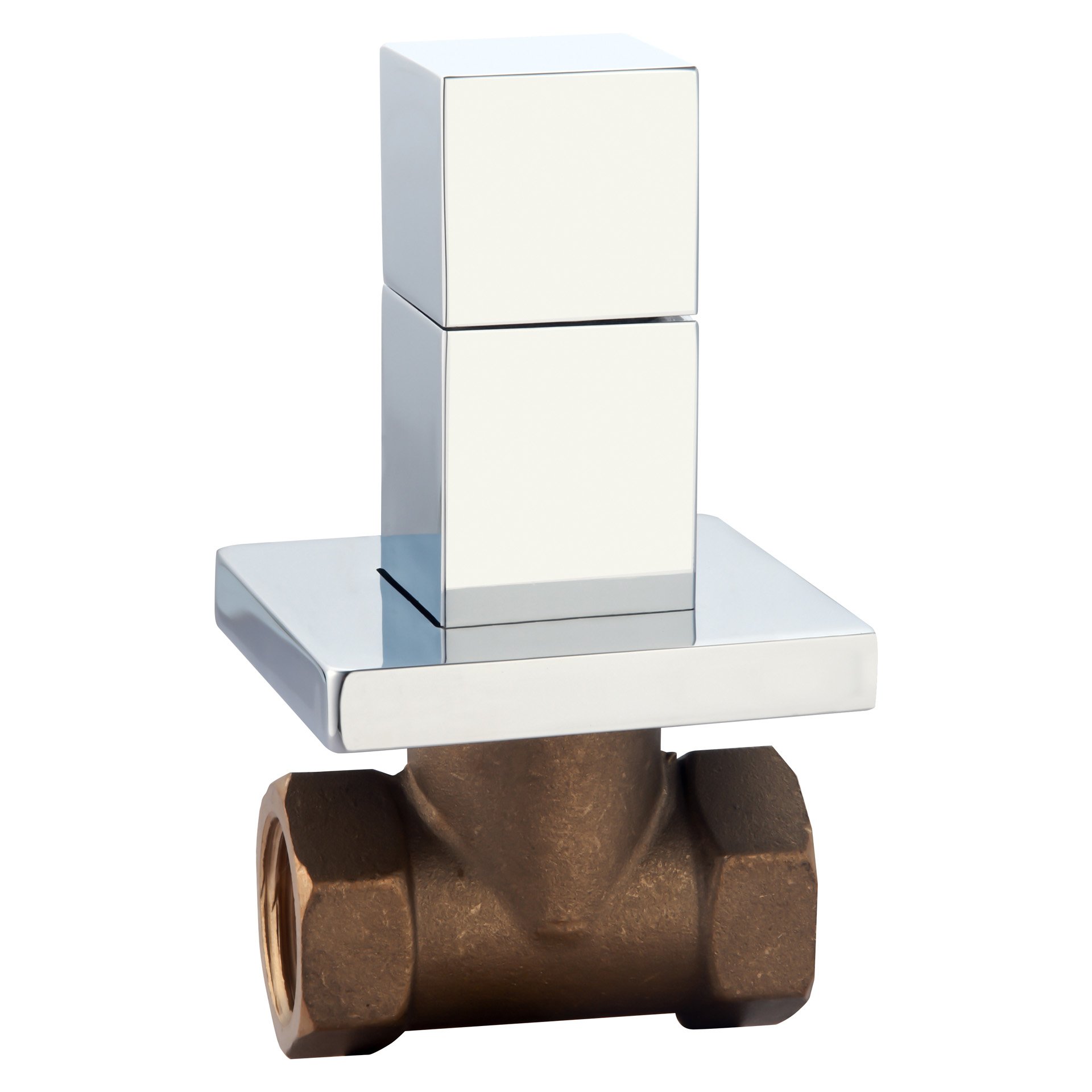 ALONI QUADRO INBOUW HOEKSTOPKRAAN 1/2 X 1/2 - CHROOM