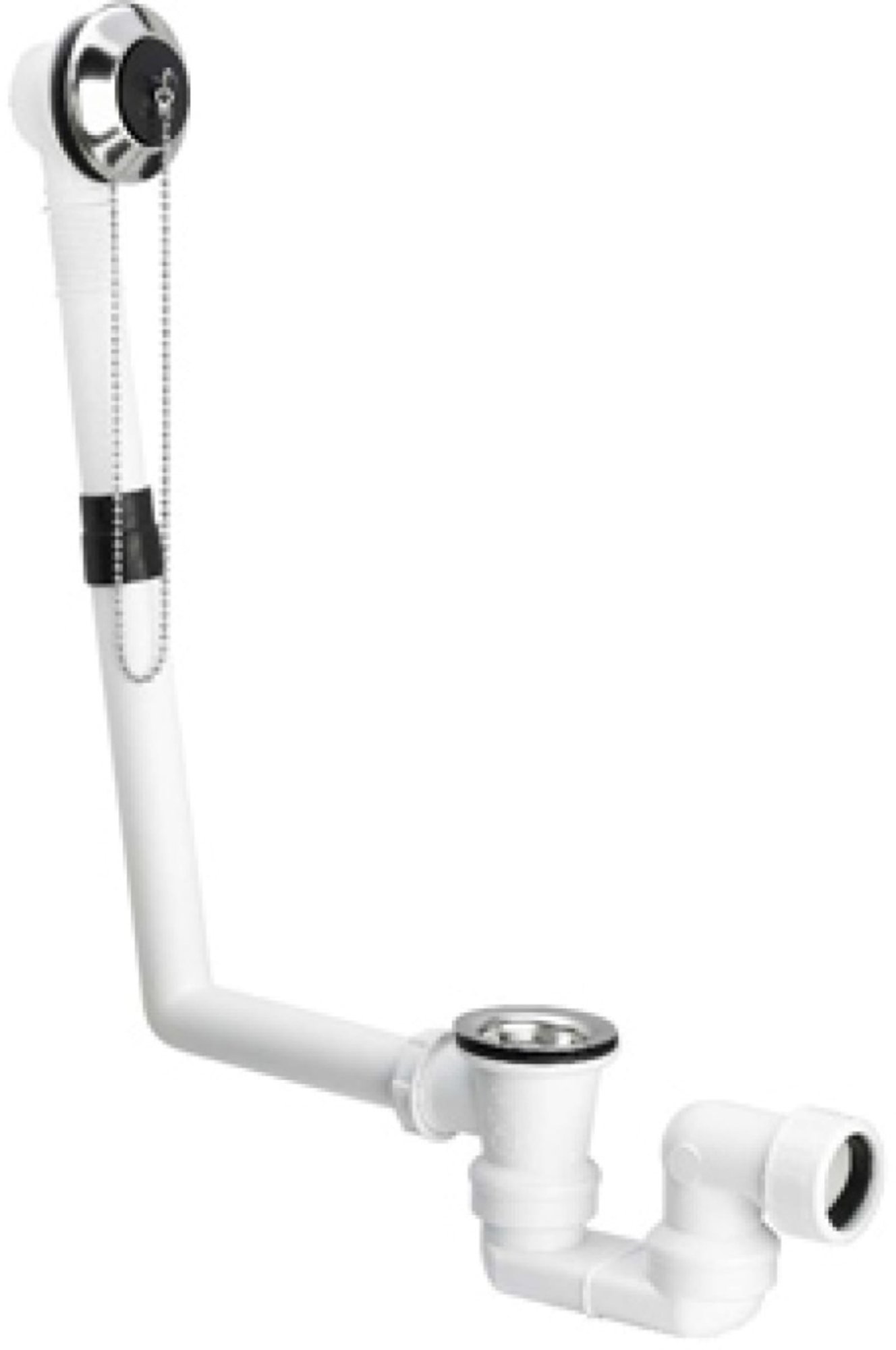Viega Citaplex badplug-en over loop met sifon 109240 chroom