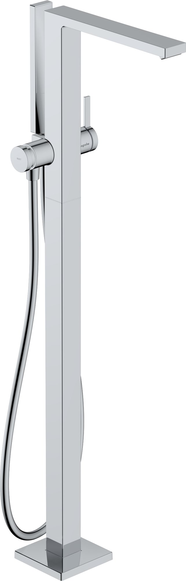 Hansgrohe badmengkraan Tecturis E freestanding chrome