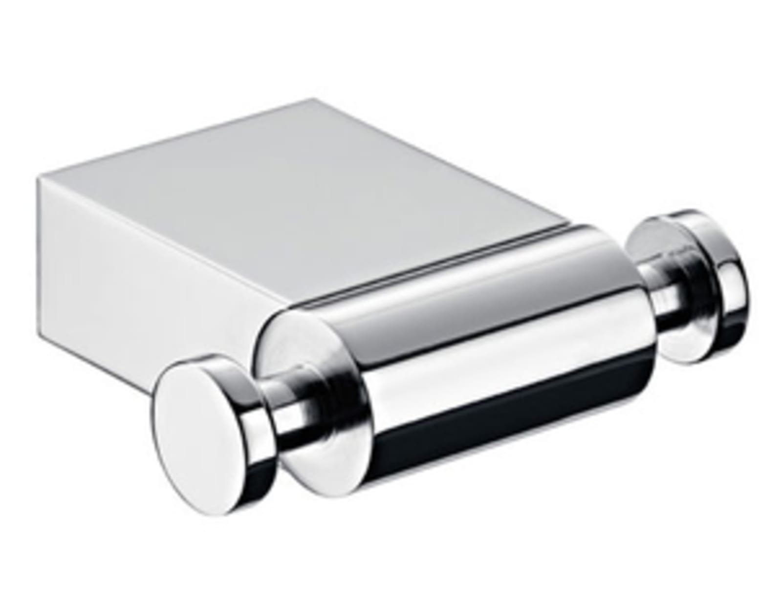 Emco System2 handdoekhaak, met 2 haken, messing, verchroomd, hxdxl 22x64x74mm, kleur chroom