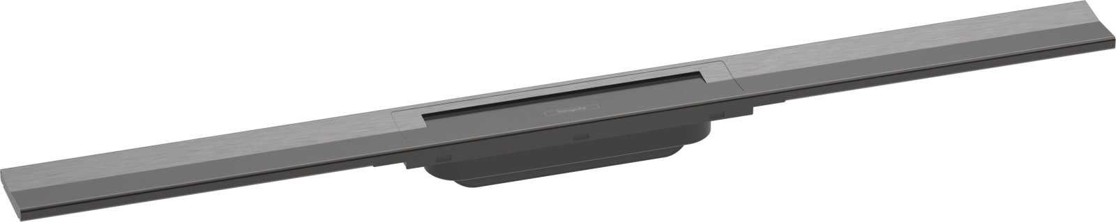 Hansgrohe RainDrain Flex rechte douchegoot 800 inkortbaar Brushed Black Chrome