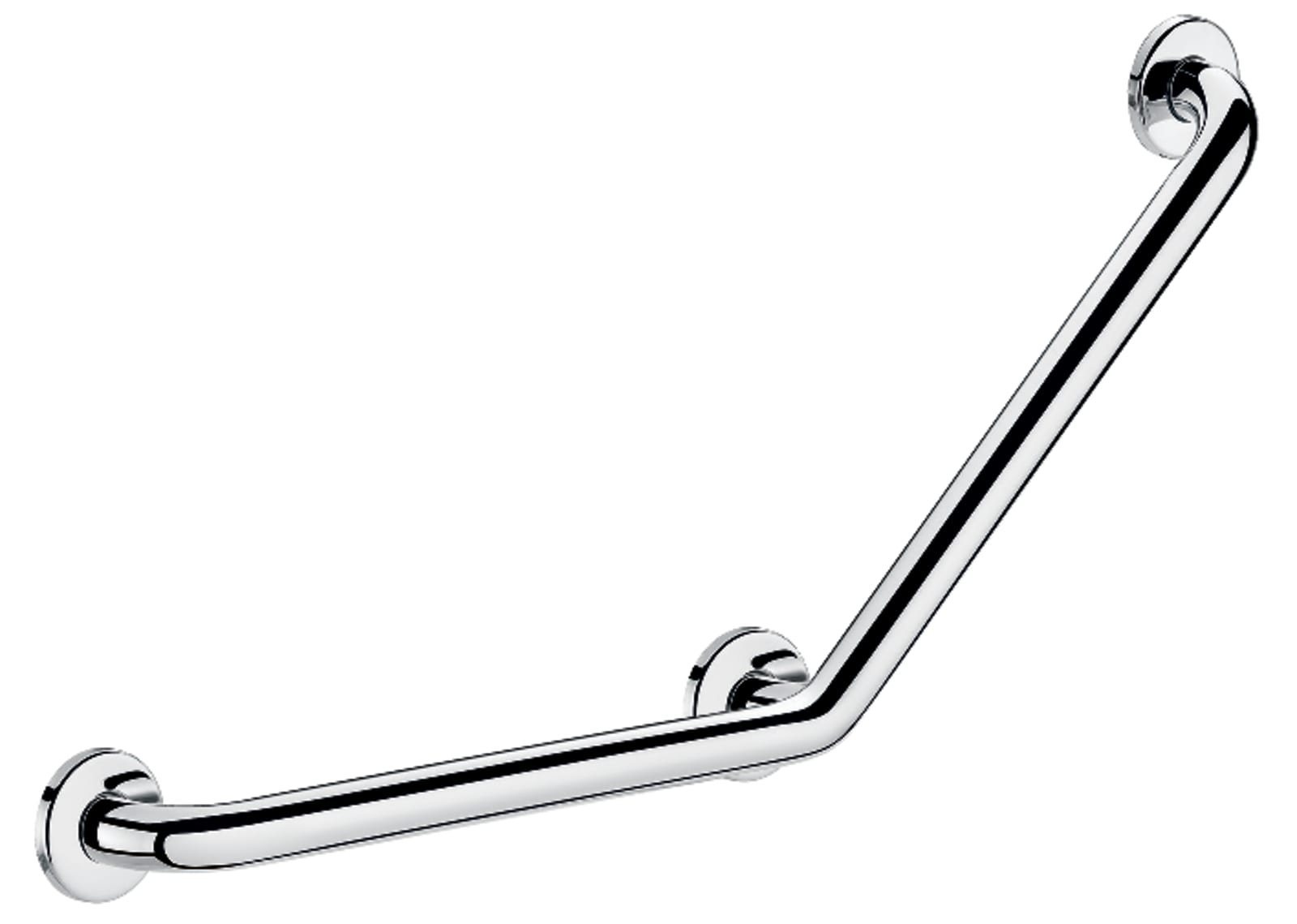 Delabie Greep 135¦ Ø25 400x400 3 bev.punten RVS glanzend gepolijst