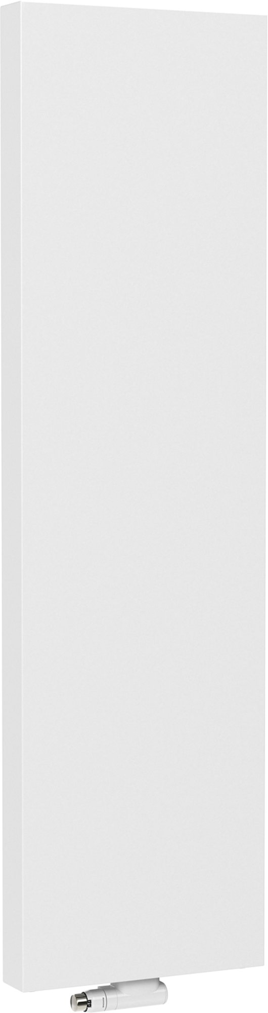 Henrad Alto Tango paneelradiator 1584W, 6 aansluitingen, hxdxl 2020x22x410mm, glans wit RAL9016