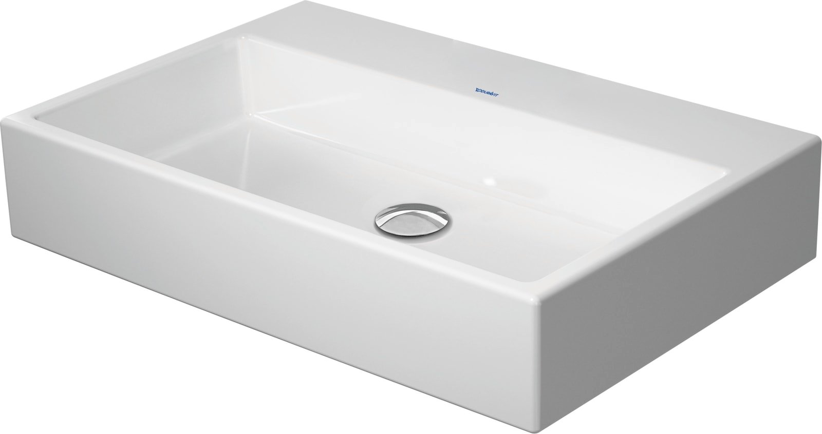 Duravit Vero Air Wastafel 700 mm Wit Hoogglans, kraanvlak, aantal kraangaten per wasplaats: 0 – 2350700070