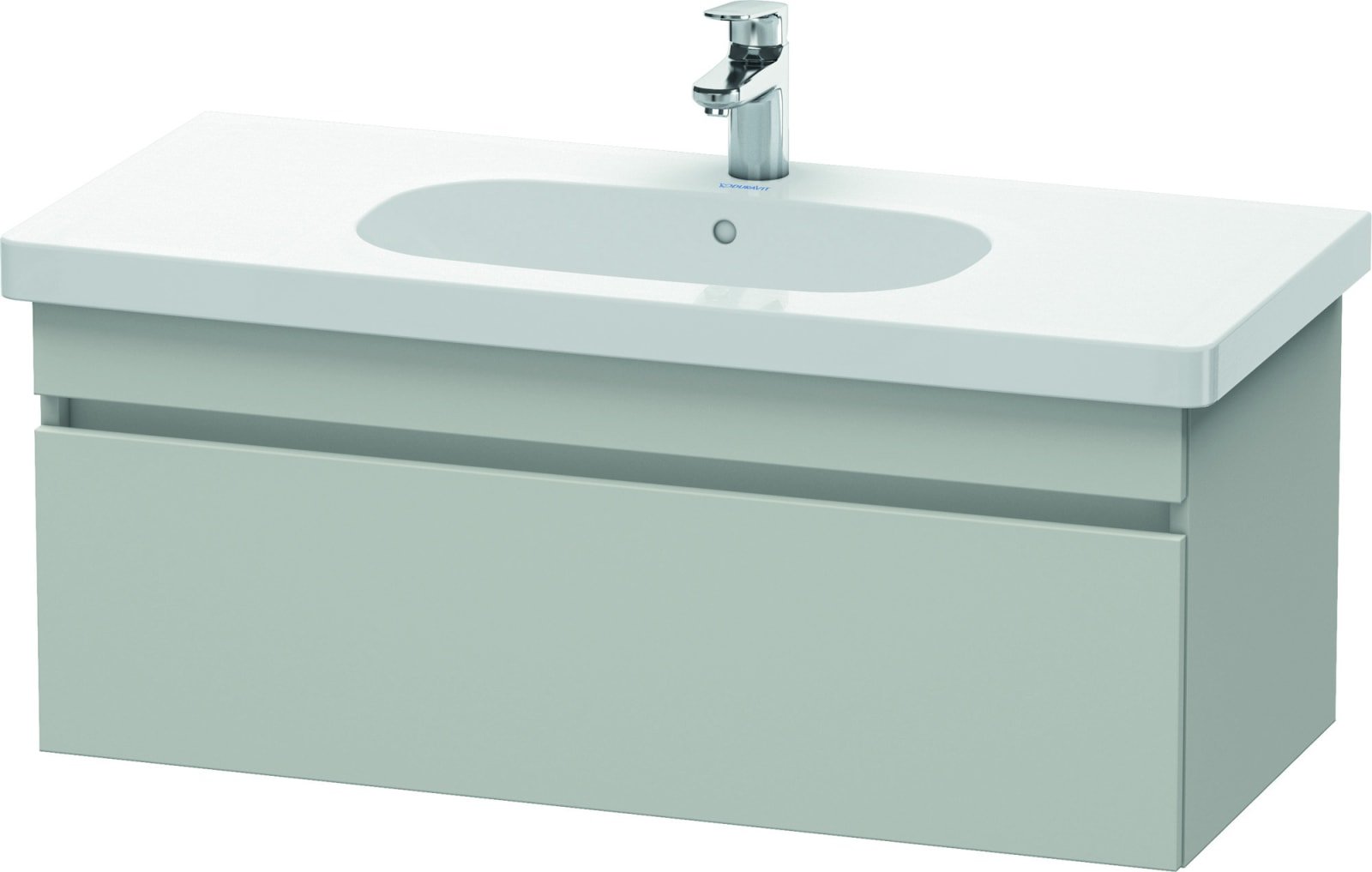 Duravit Wastafelonderbouw DuraStyle#034210 453 x 1000x 398 Betongrijs mat