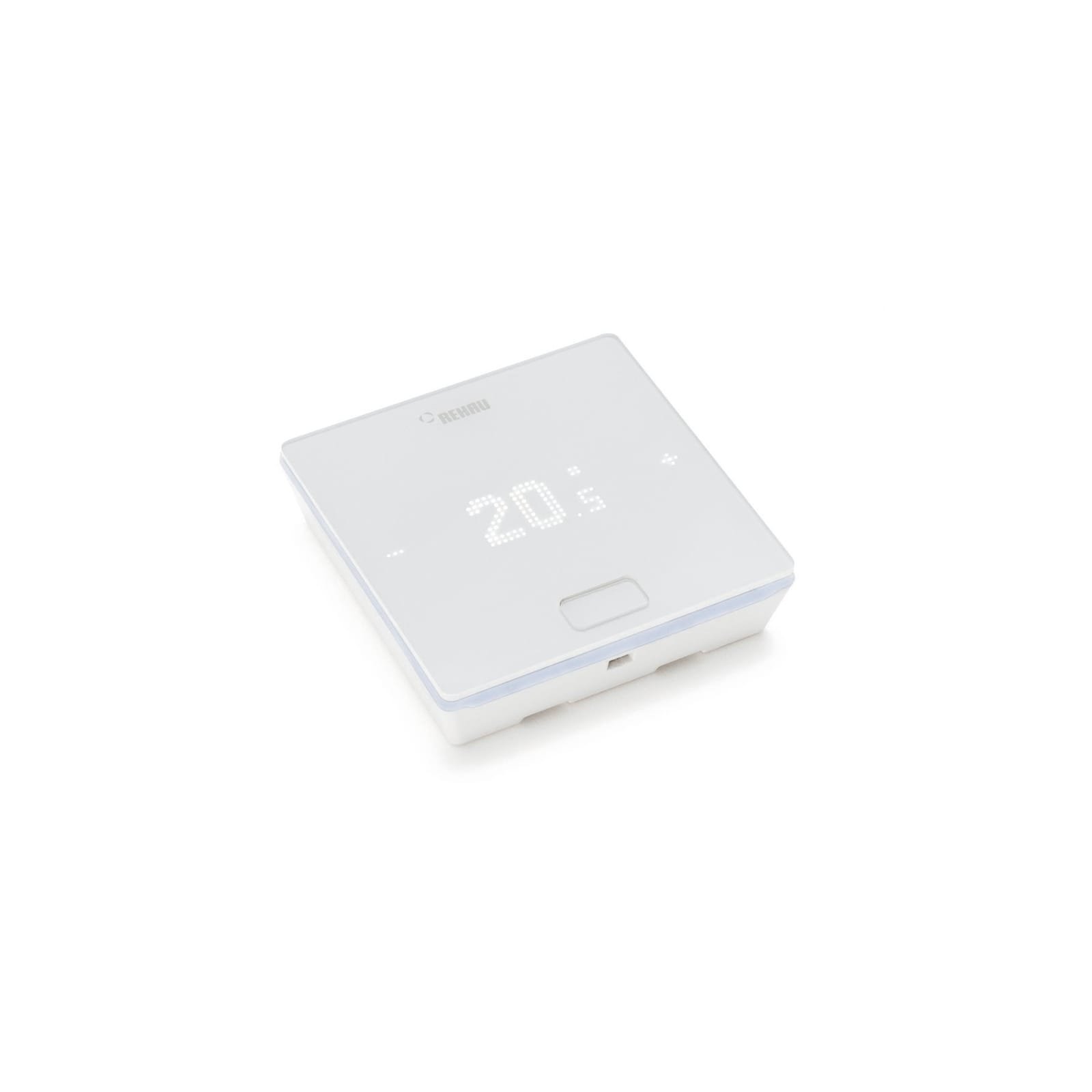 REHAU NEA SMART 2.0 Ruimtethermostaat Bus met temp/vochtsensor, wit (HBW)