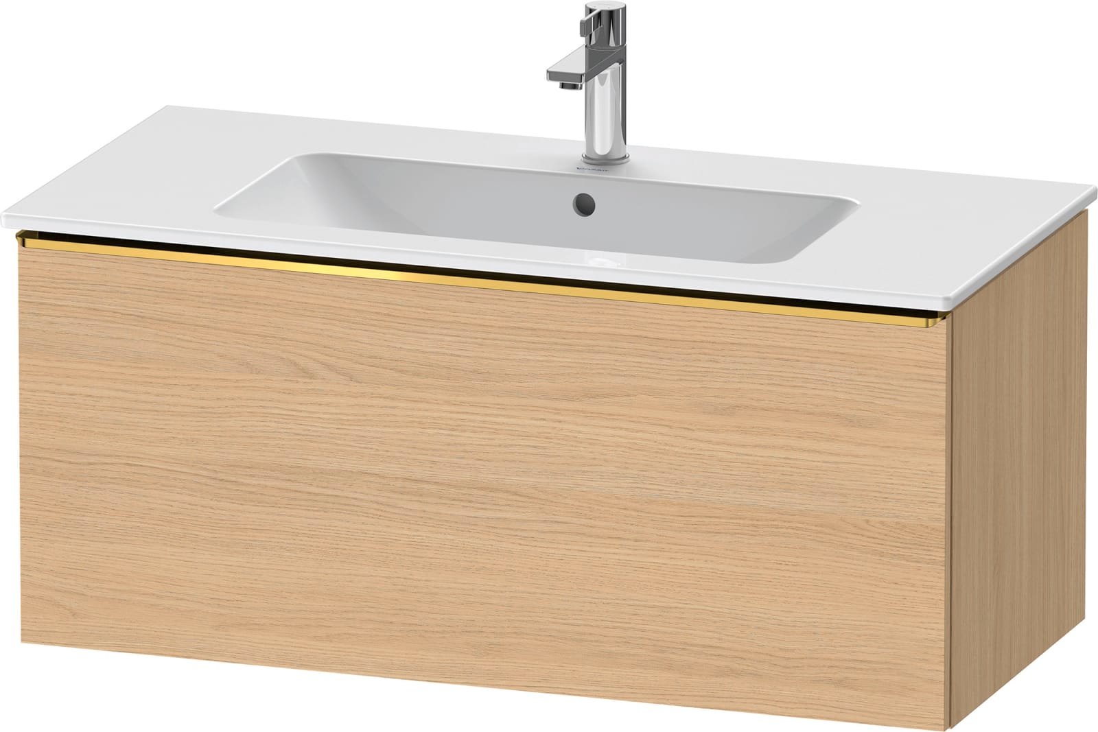 DURAVIT D-Neo Wastafelonderbouw hangend Natuur eiken Mat (1200895909)