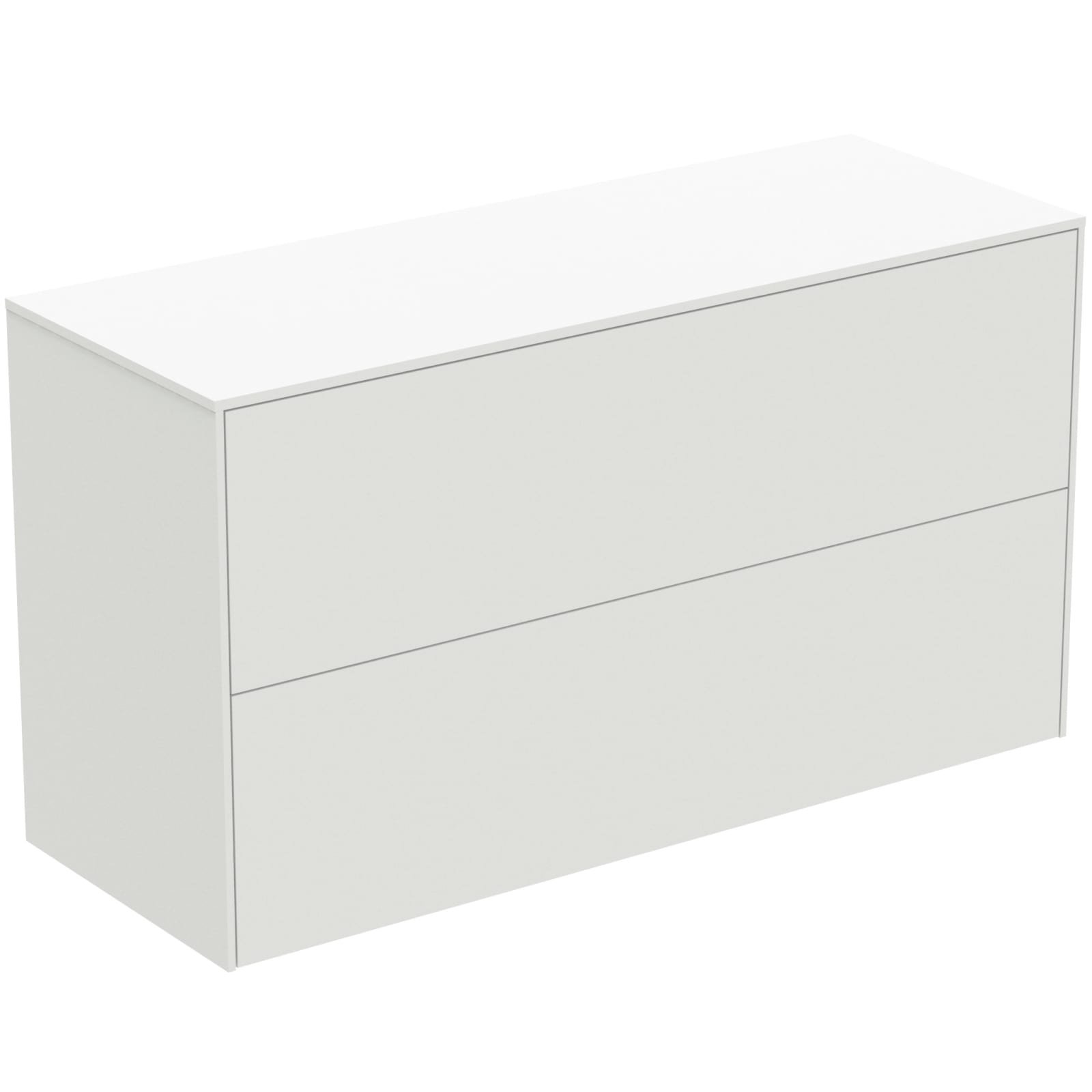 CONCA | WASTAFELMEUBEL 1002X373X550 MM MATT WHITE, 2 LADEN