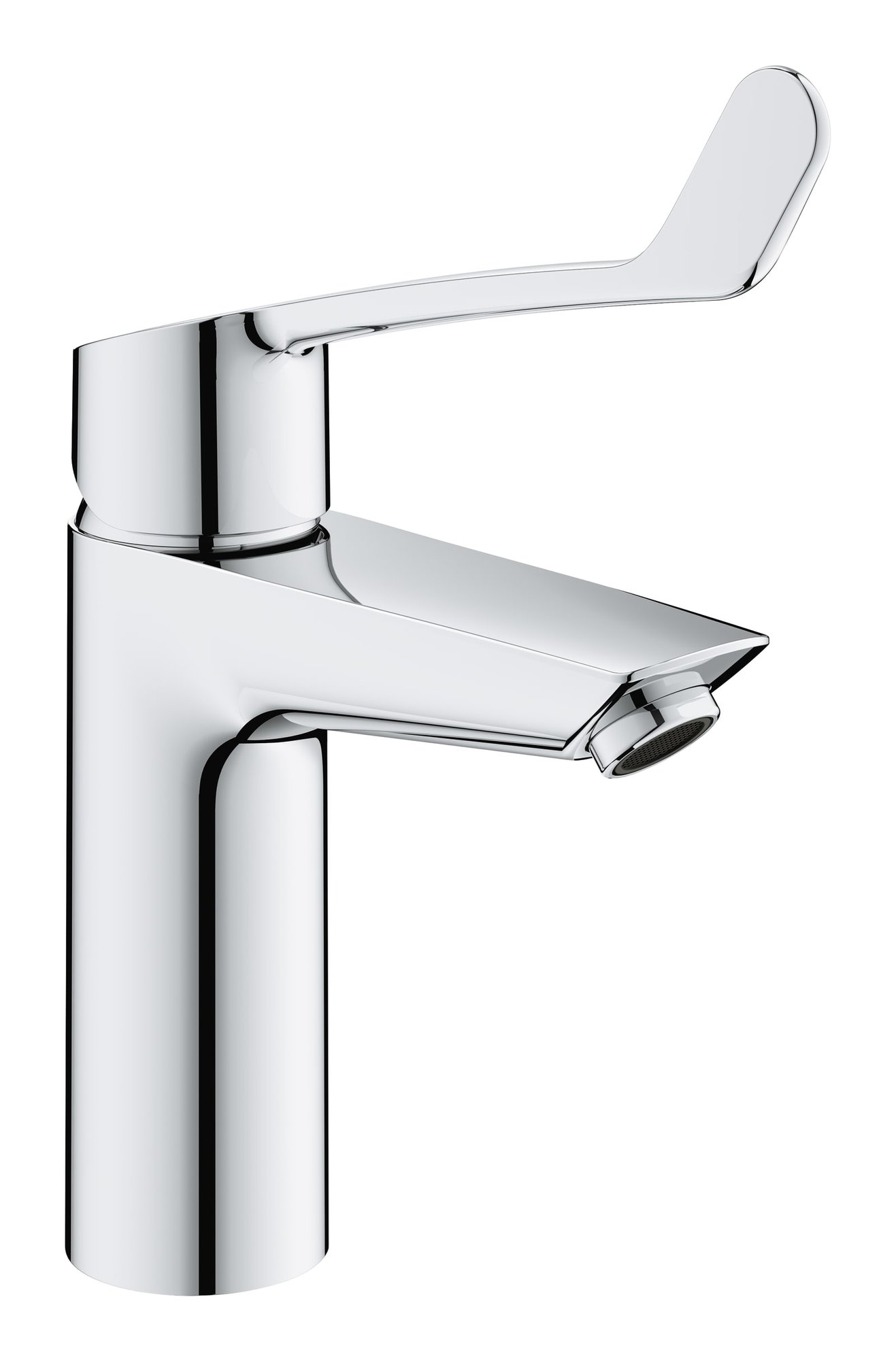 Grohe Eurosmart Special wastafelmengkraan M-size verlengde greep, gladde body