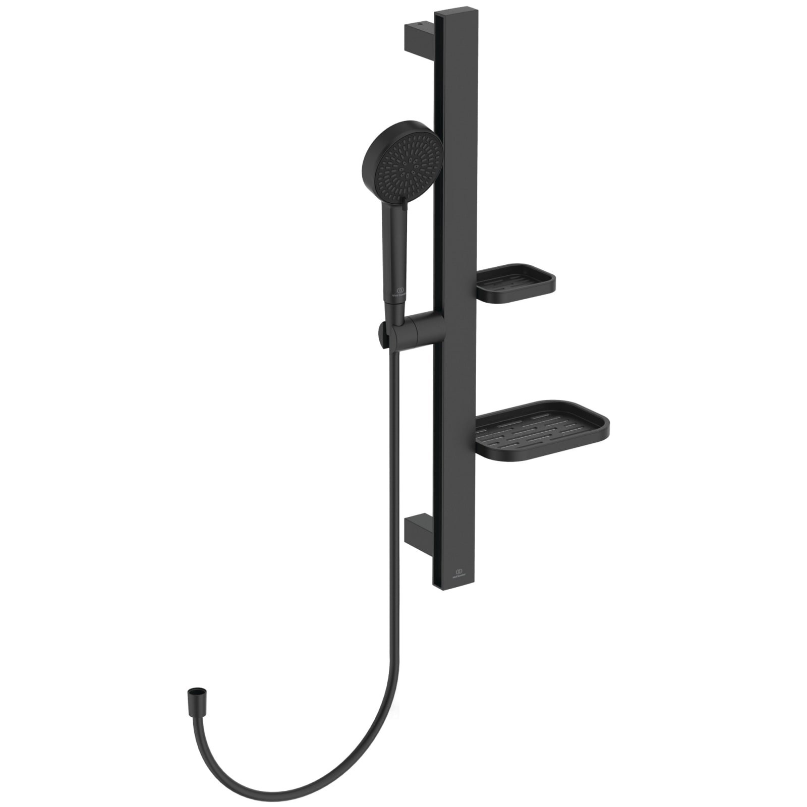 IDEALRAIN ALU+ | GLIJSTANGCOMBINATIE 349X157X600 MM MATZWART