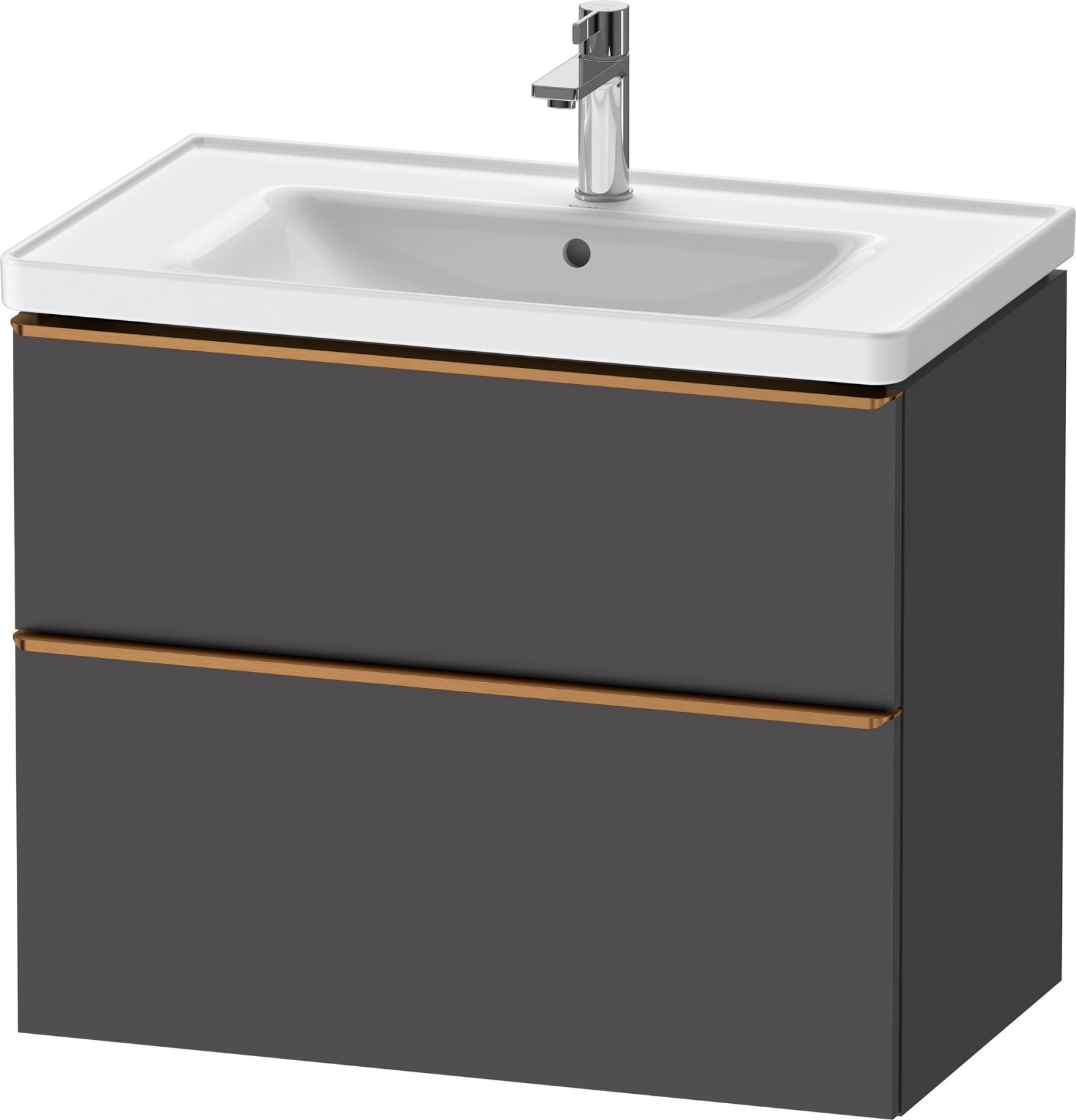 DURAVIT D-Neo Wastafelonderbouw hangend Grafiet Mat (1200895801)