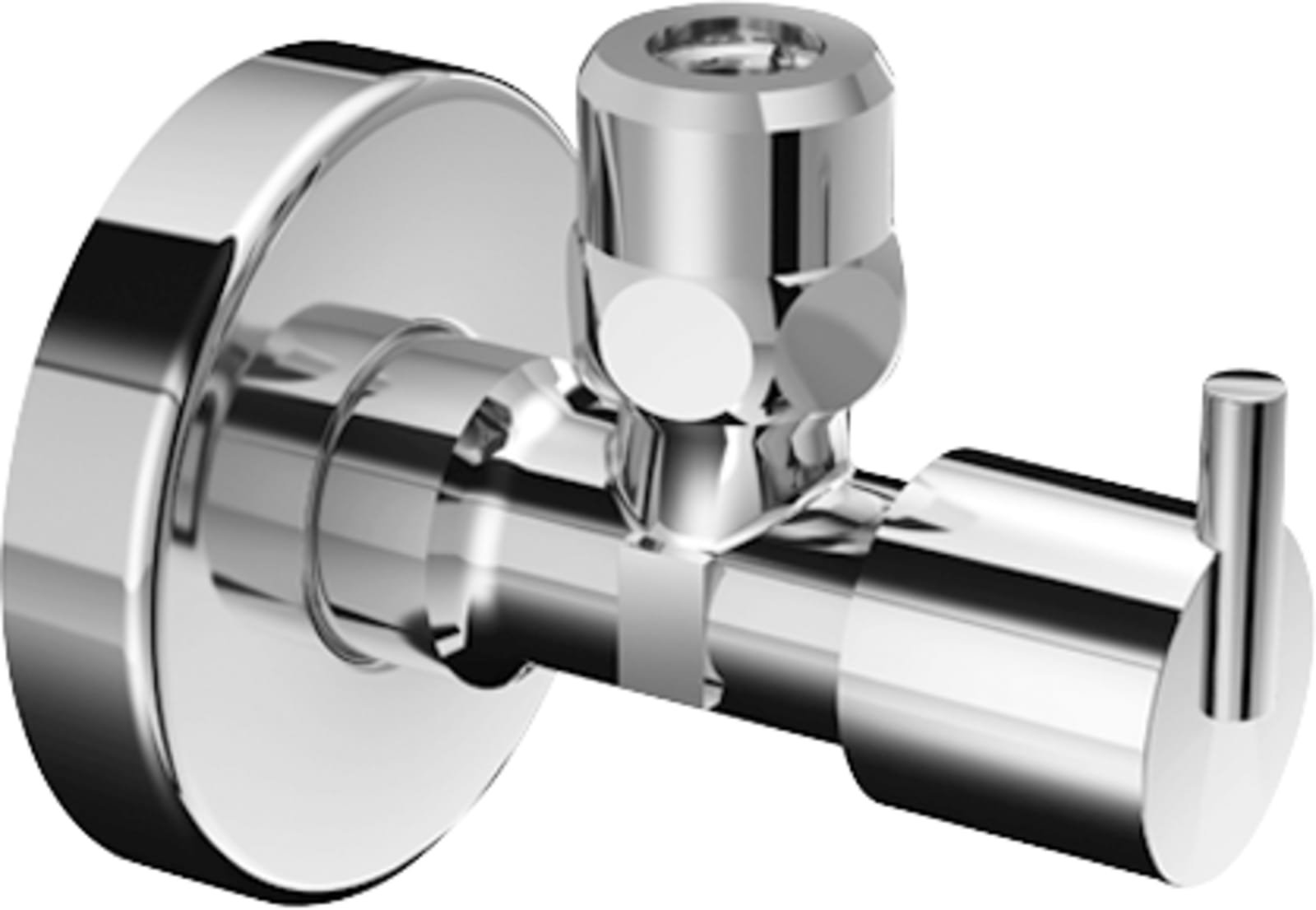 Schell PINT hoekregelkraan 1/2", chroom.
