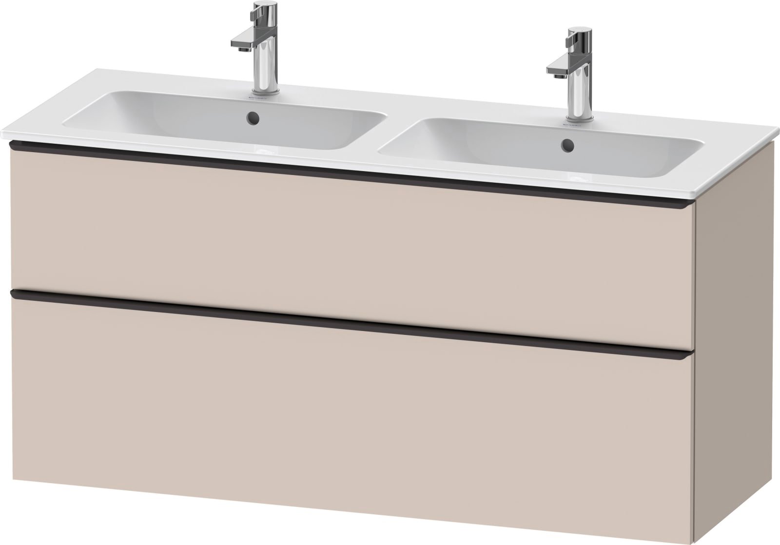 D-Neo Wastafelonderbouw hangend Taupe Mat (1200894422)