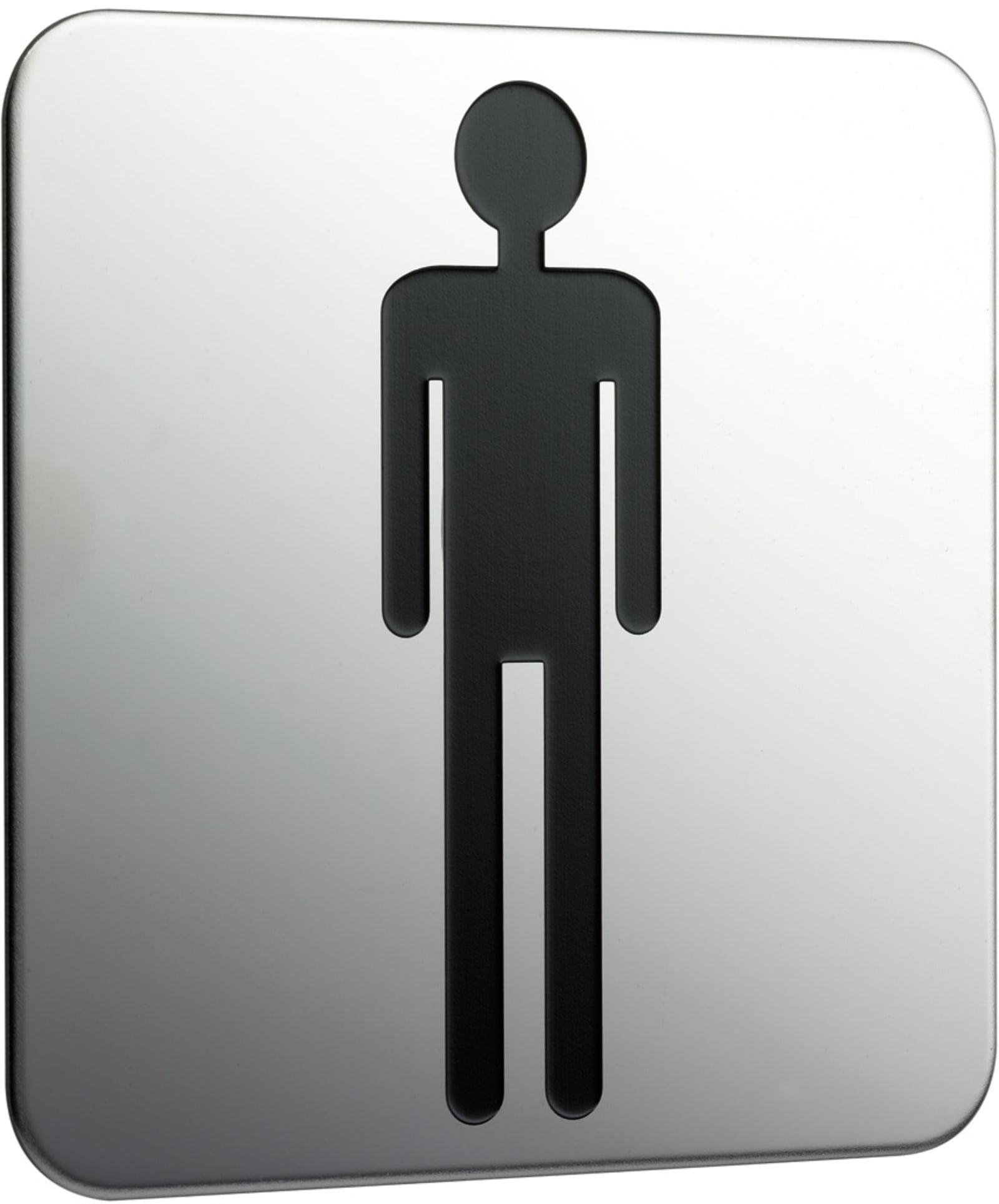 Emco System 2 toiletdeurschild heren