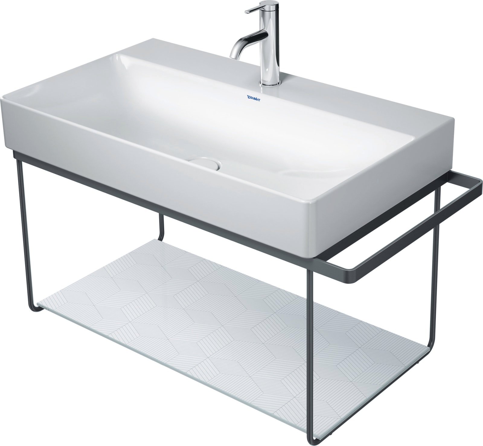 Duravit DuraSquare Metalen console Chroom Gepolijst – 0031121000