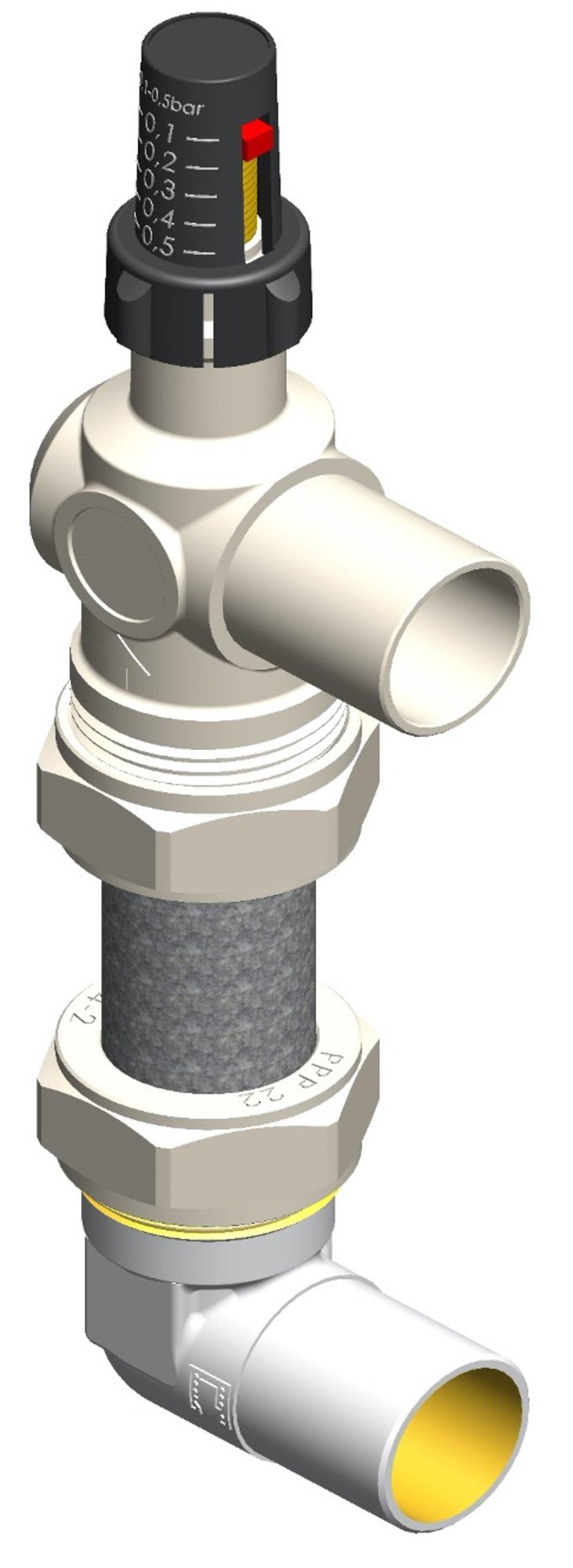 PENT DRUKVERSCH REG. SET 22MM