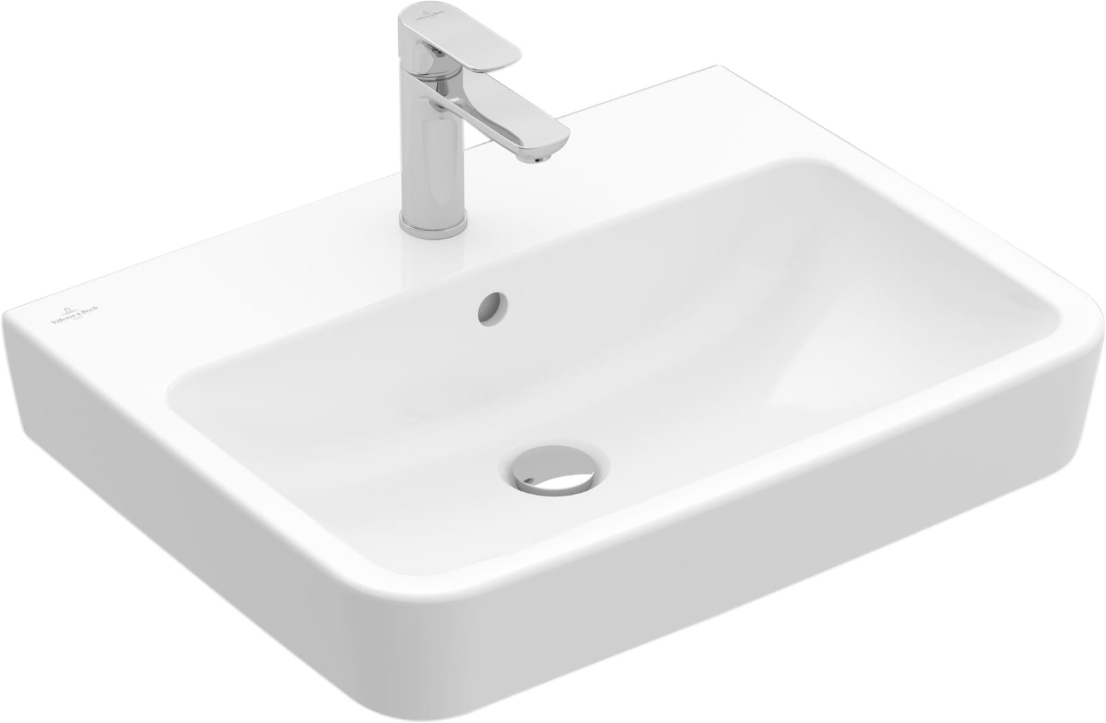 Villeroy & Boch O.novo wastafel 600x460mm, wit
