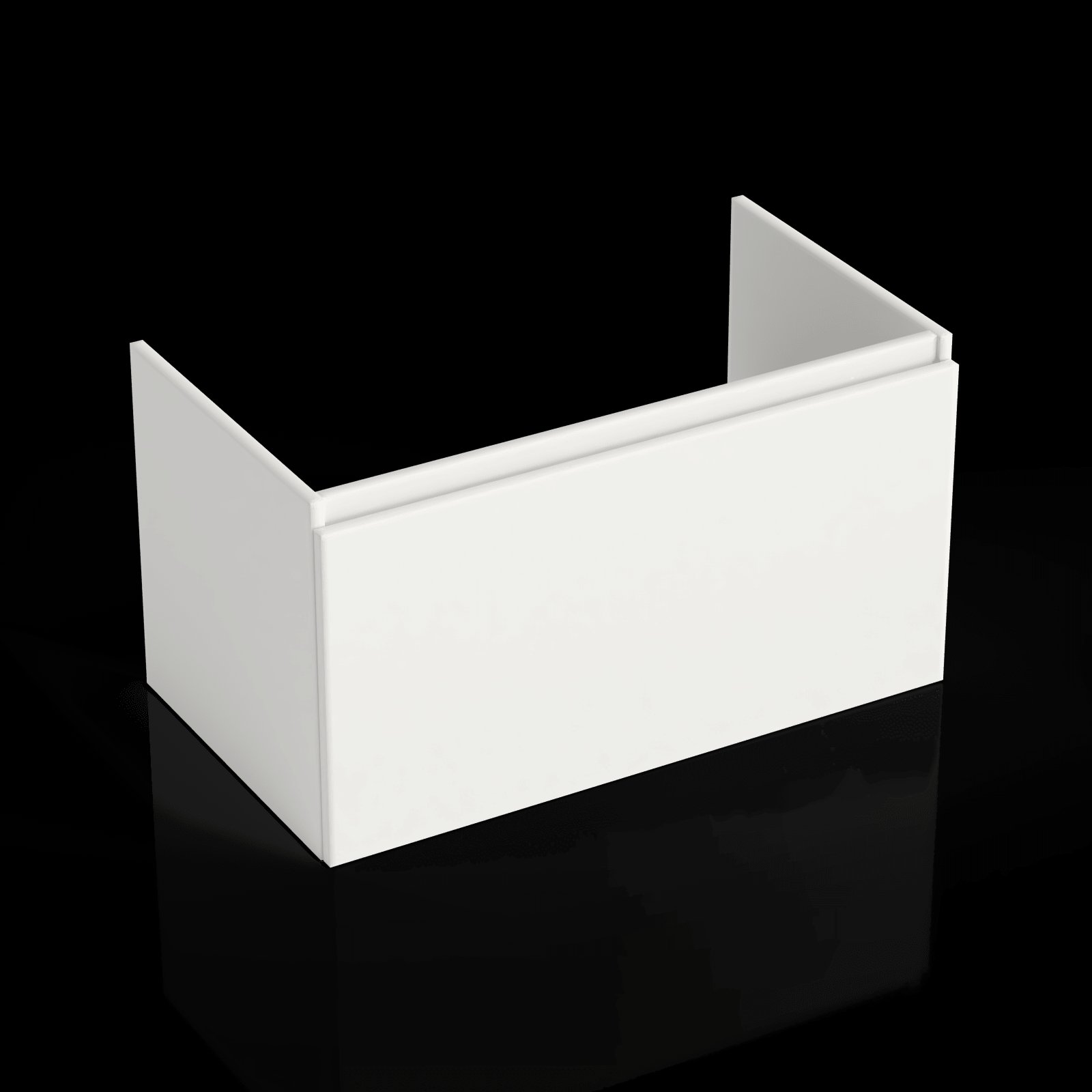 Detremmerie Vive Exclusif  Onderkast (100 x 45 cm) met 1 lade greeploos - White (100)