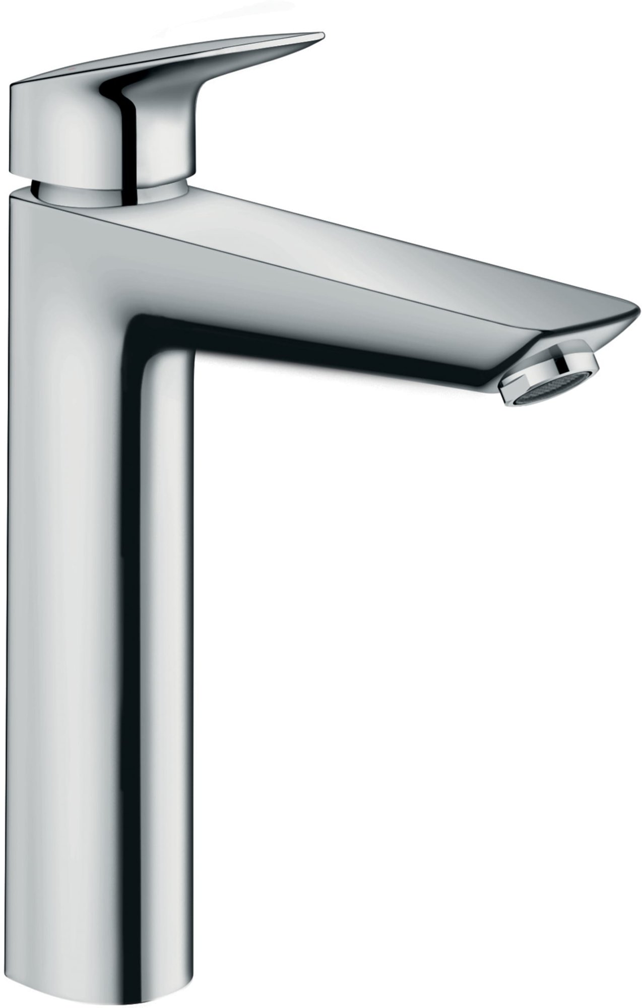 Hansgrohe Logis 190 ééngreeps wastafelmengkraan zonder waste chroom