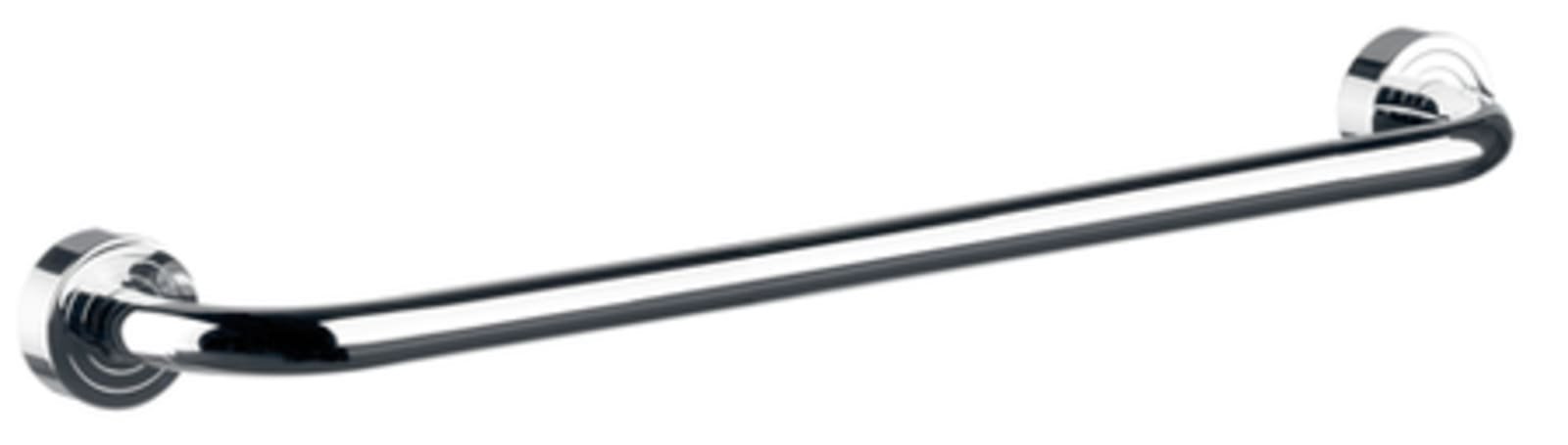 Emco Polo 1-lids handdoekhouder, L= 657mm, houder vast, afdekrozet: rond, chroom