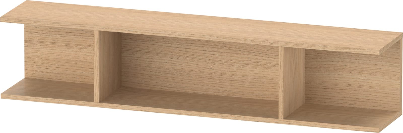 Duravit Ketho.2 Wandrek, Natuur eiken Mat, rechthoekig – K21208030300000