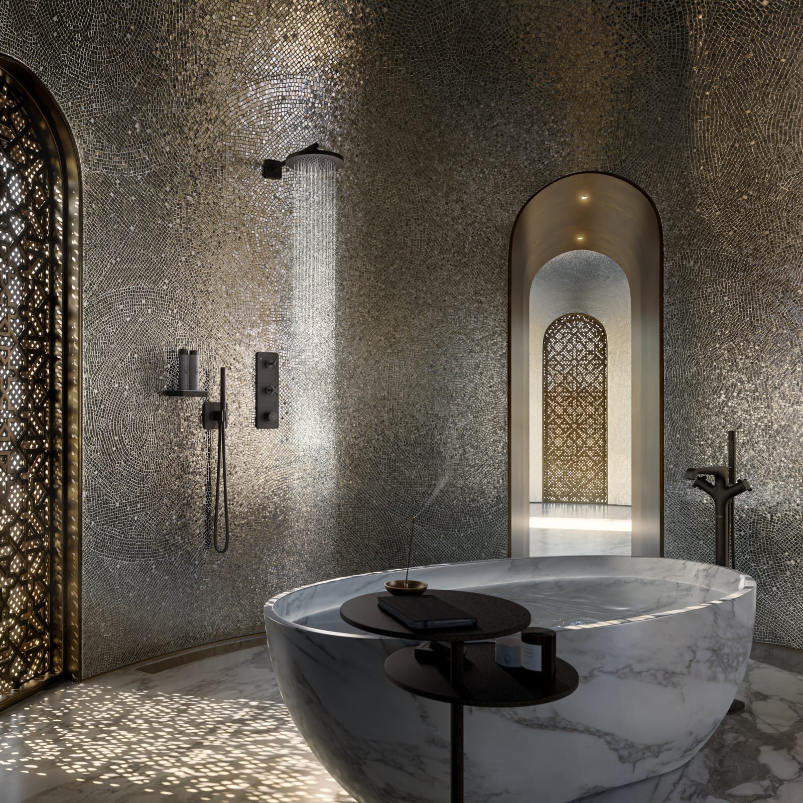 Hansgrohe Axor hoofddouche 245 1jet Ecosmart, chroom (1200614504)