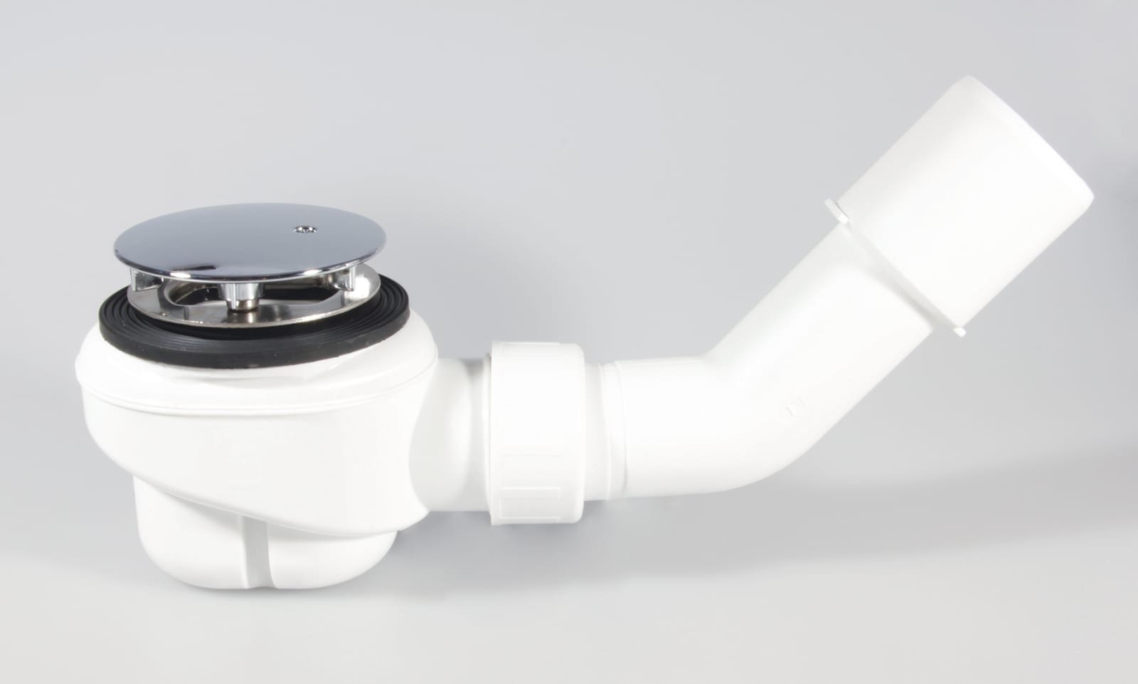 AFVOERSET DOMOPLEX Ø52MM VOOR DOUCHEBAK CHROOM
