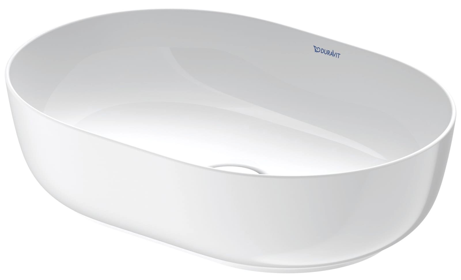 Duravit LUV opzetwastafel duravit luv 500x350 hoogglans wit