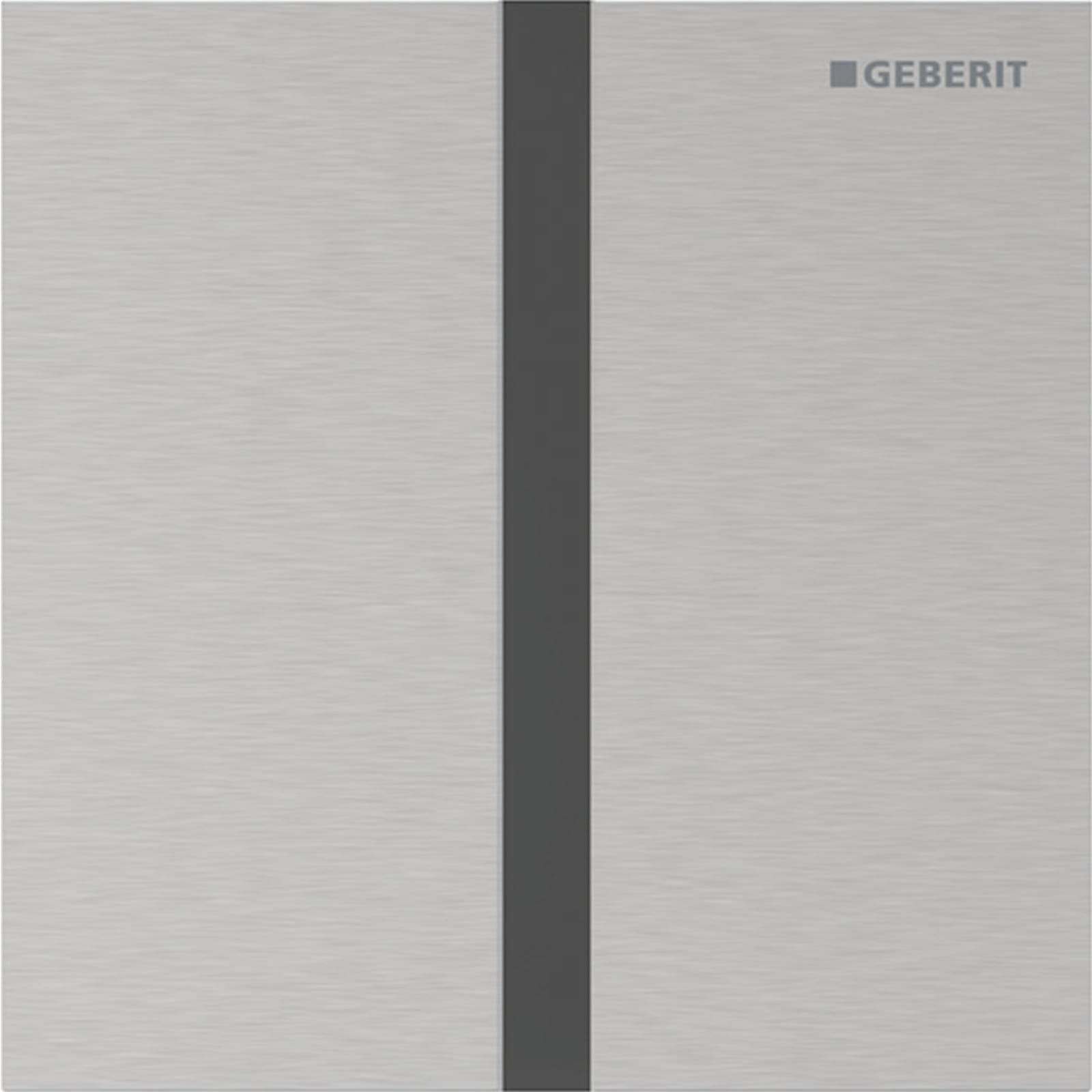 Geberit ur-sturing, netvoeding, type 40, square: rvs geb, easy to cl.