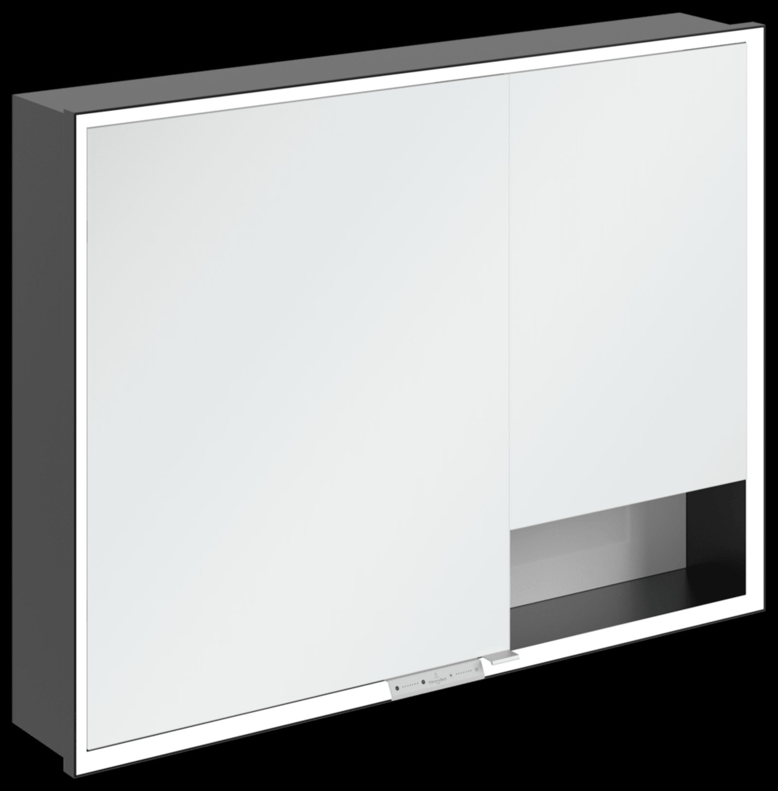 My View+ Inbouw-spiegelkast 1000x750x168mm B48210VE