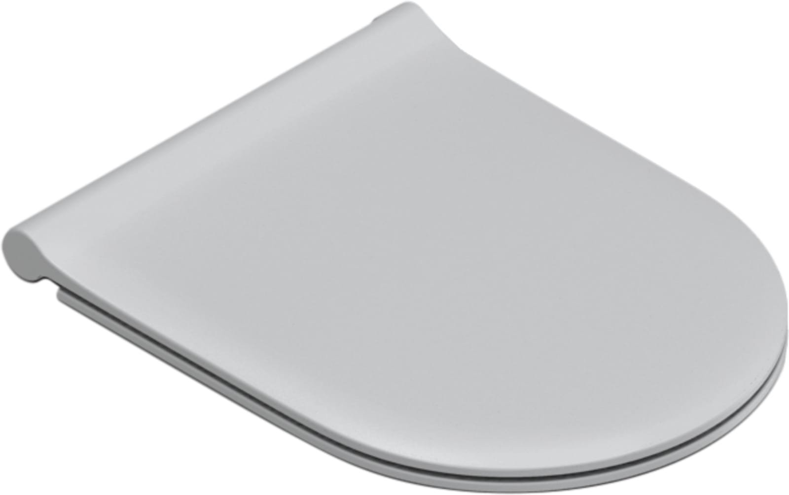 Catalano Sfera / closetzit. slim. SoftClose, Quick R. Antibac. Durop, RVS. WC / 50, 52, 54, en 55 cm. Mat Cement