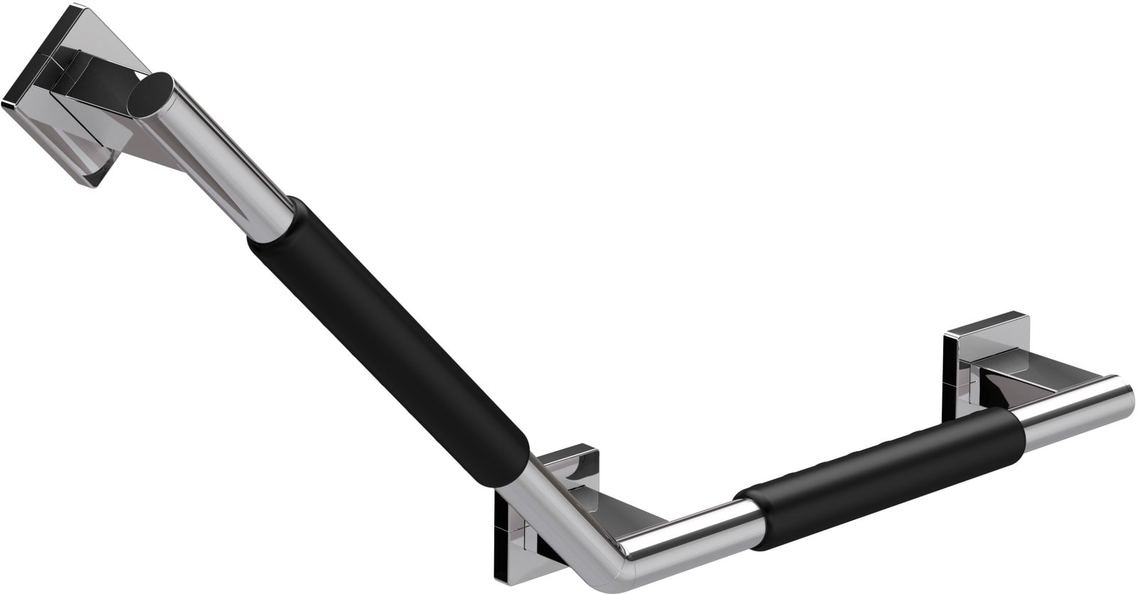 Emco Systeem 2 Gebogen handgreep, rechts (dikte 25mm)