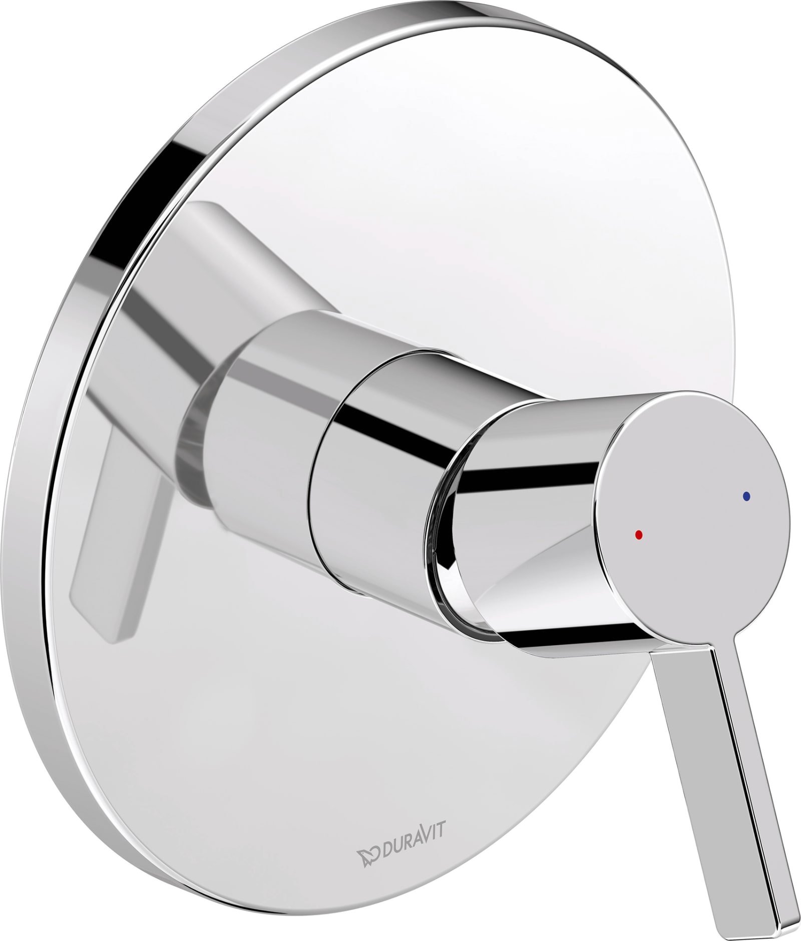 Duravit D-Neo douchemengkraan eéngreeps inbouw 170x80x170 mm chroom hoogglans (1200616939)