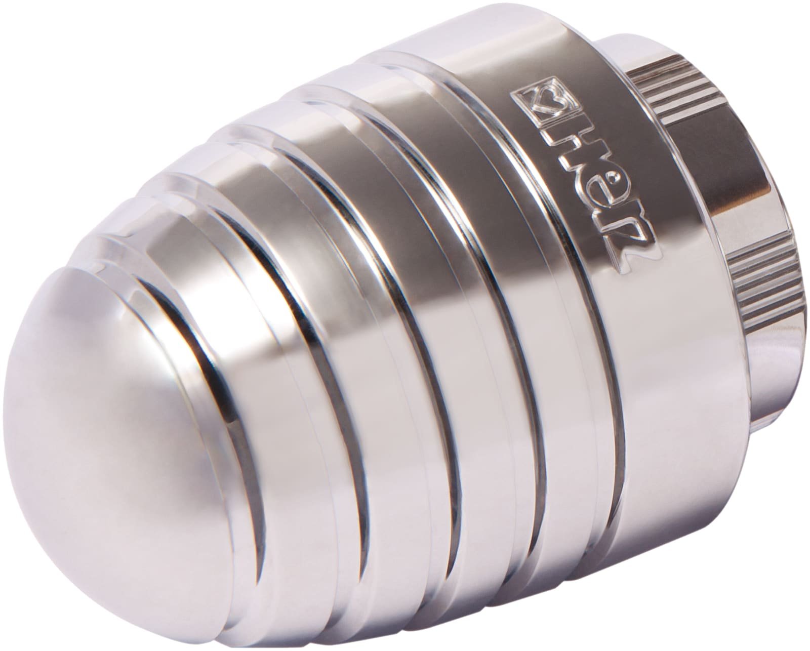 Herz handknop Design verchroomd tbv thermostatische afsluiters M28x1,5