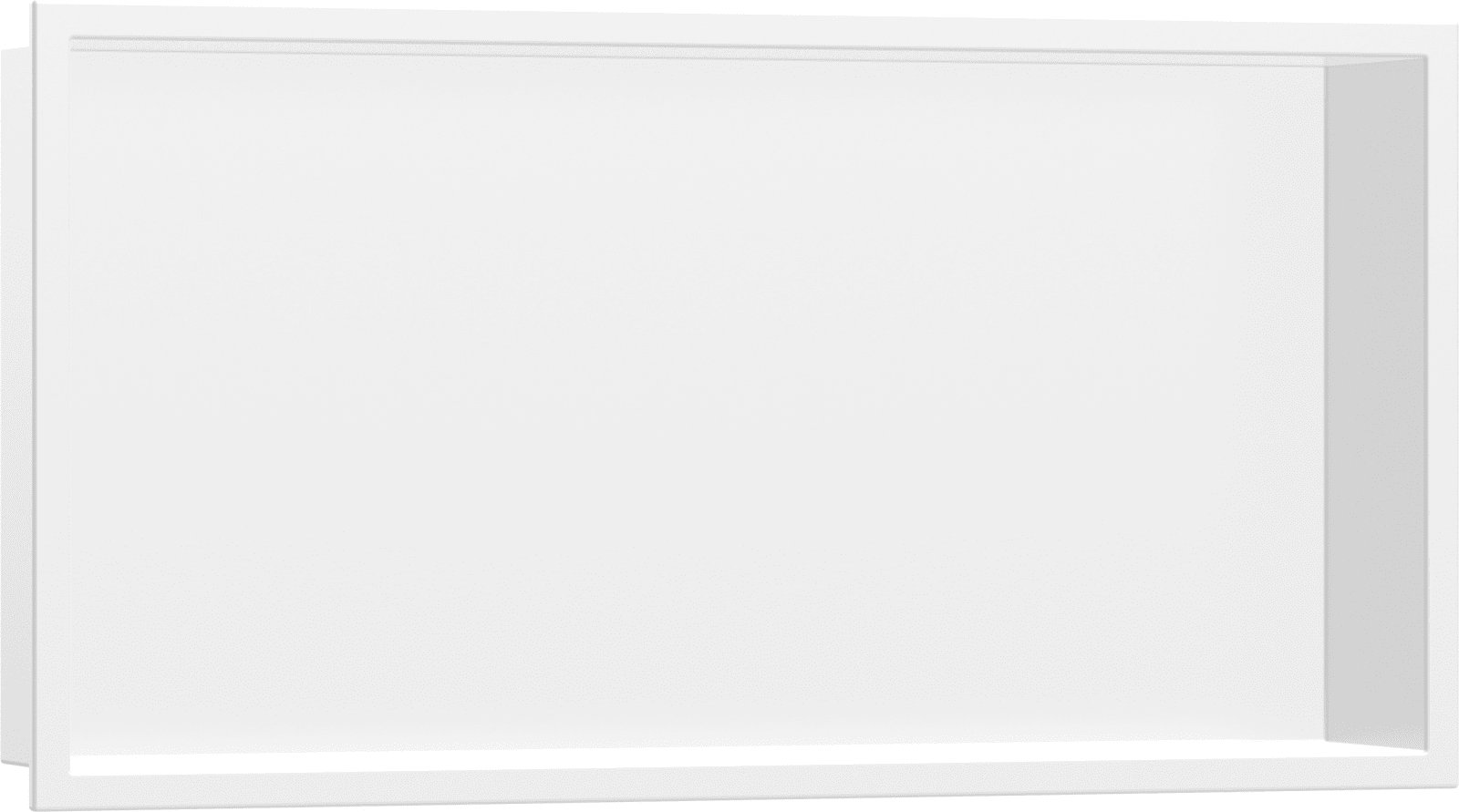 Hansgrohe XtraStoris Original wandbox geïntegreerd frame 300/600/100 mat wit