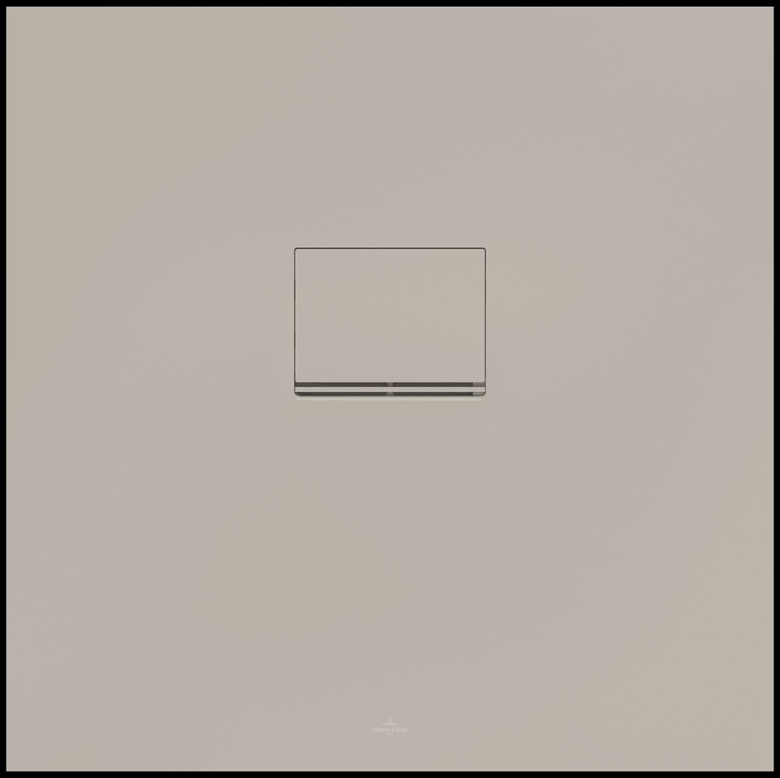 Squaro Infinity Douchevloer 800x800 Quaryl® 8080SQI1IV-AL