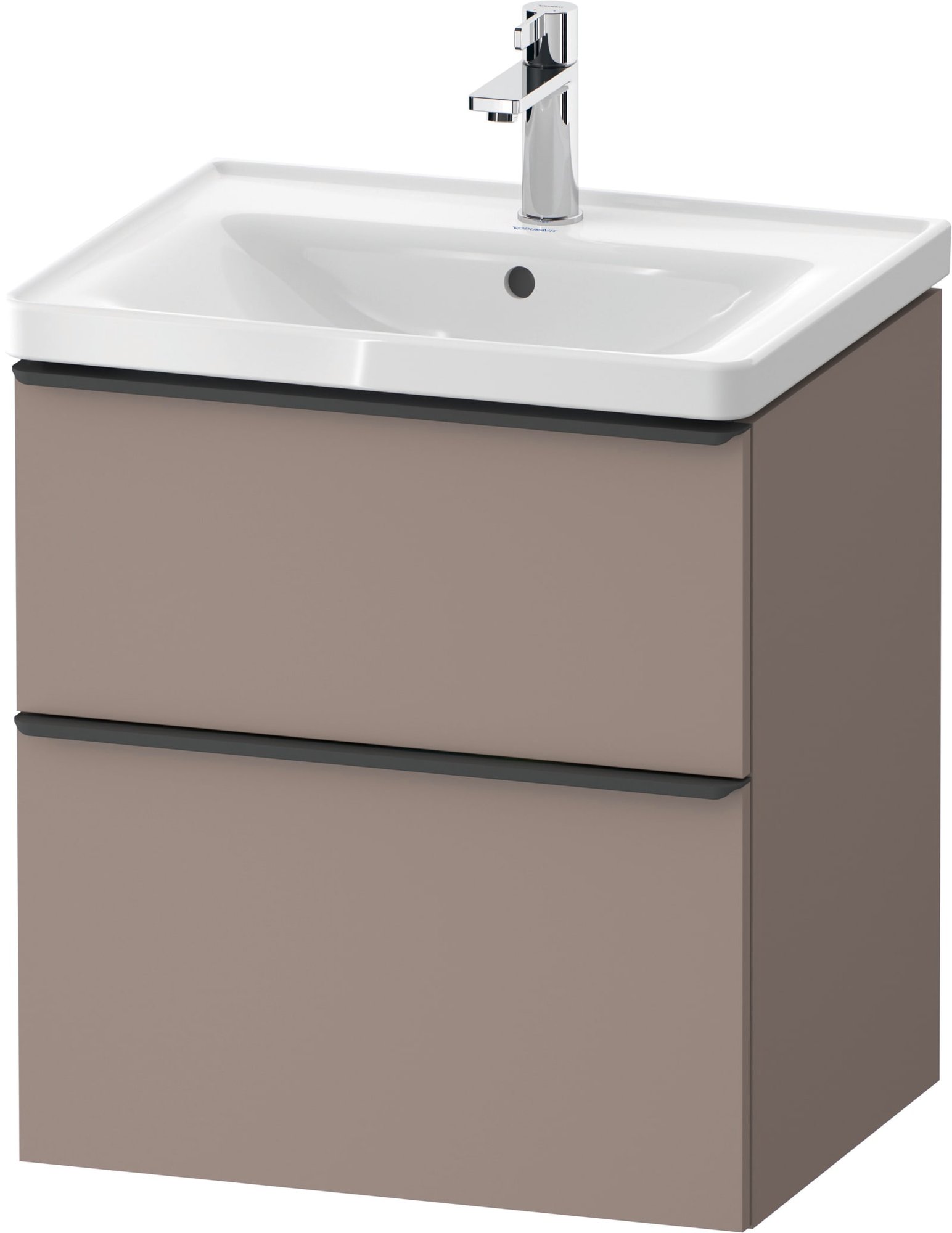 D-Neo Wastafelonderbouw hangend Basalt Mat (1200893802)