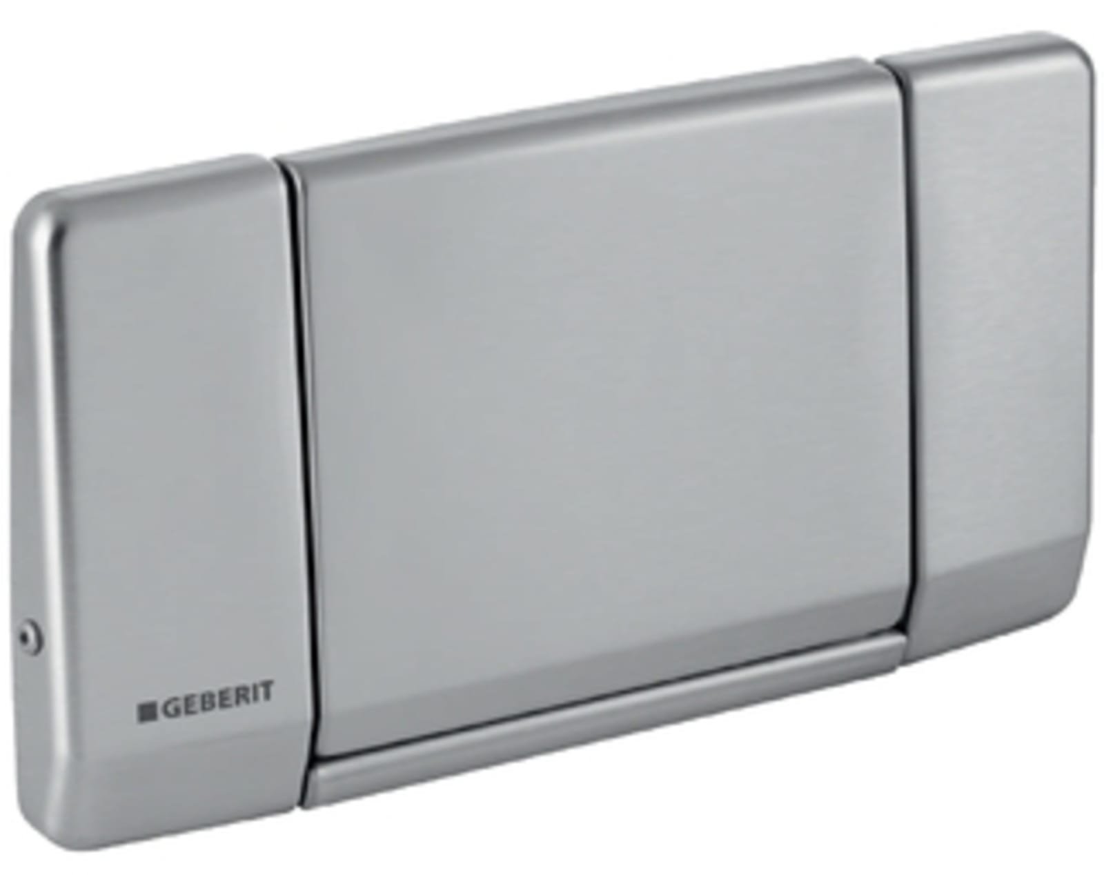 Geberit Highline eenknops mechanische bedieningsplaat spoelsysteem, RVS, 185x340x36mm, RVS-look