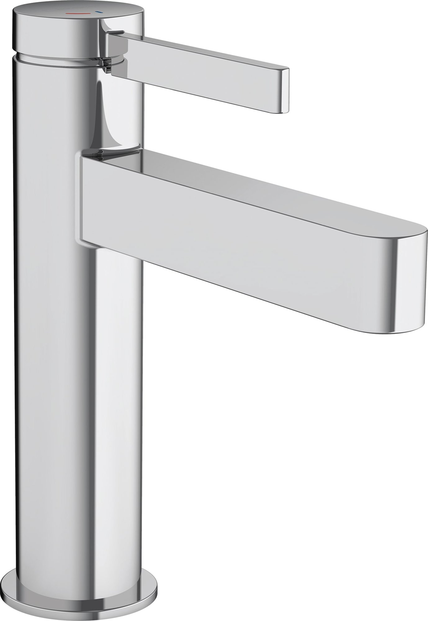 Hansgrohe Finoris eengreeps wastafelmengkraan 110 CoolStart met PushOpen, chroom