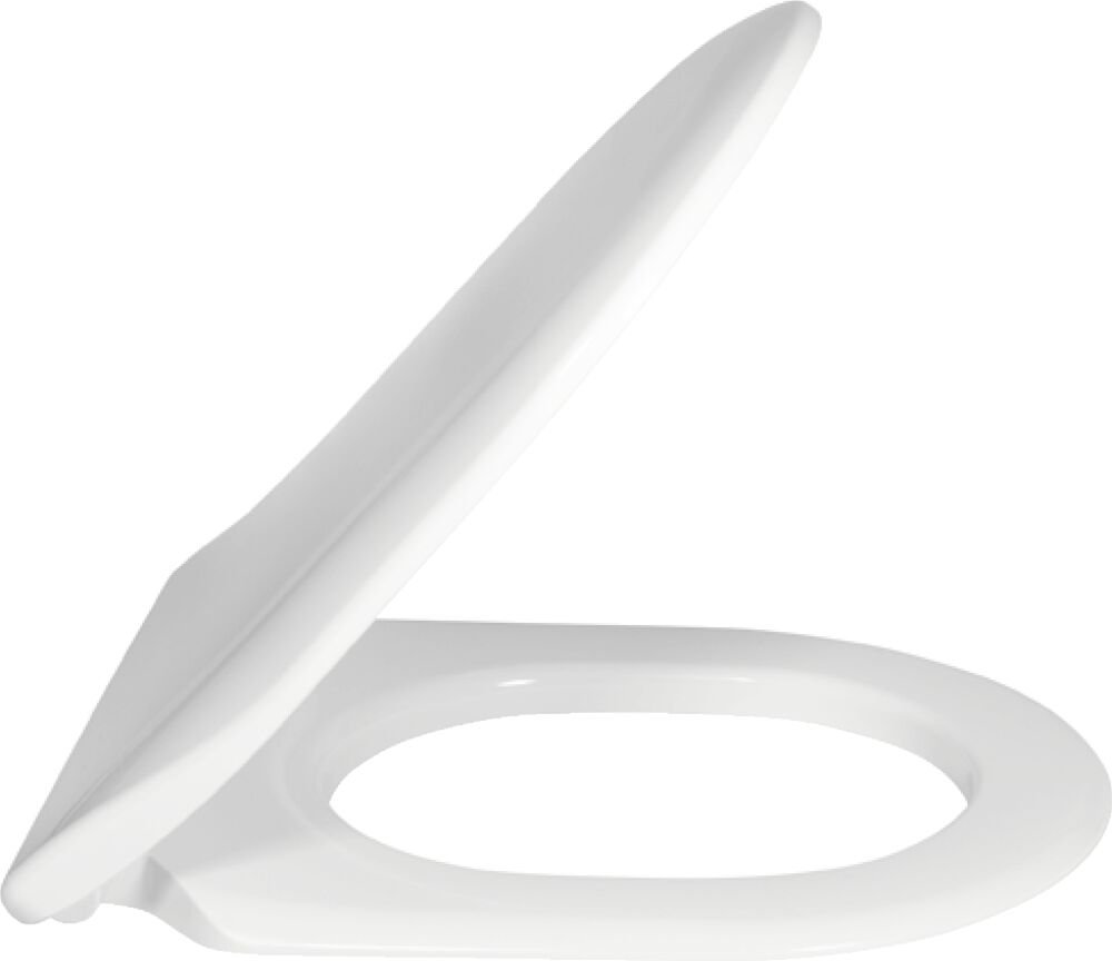 Villeroy & Boch, Subway 2.0 SlimSeat closetzitting met deksel en soft close scharnieren. Kleur pergamon.