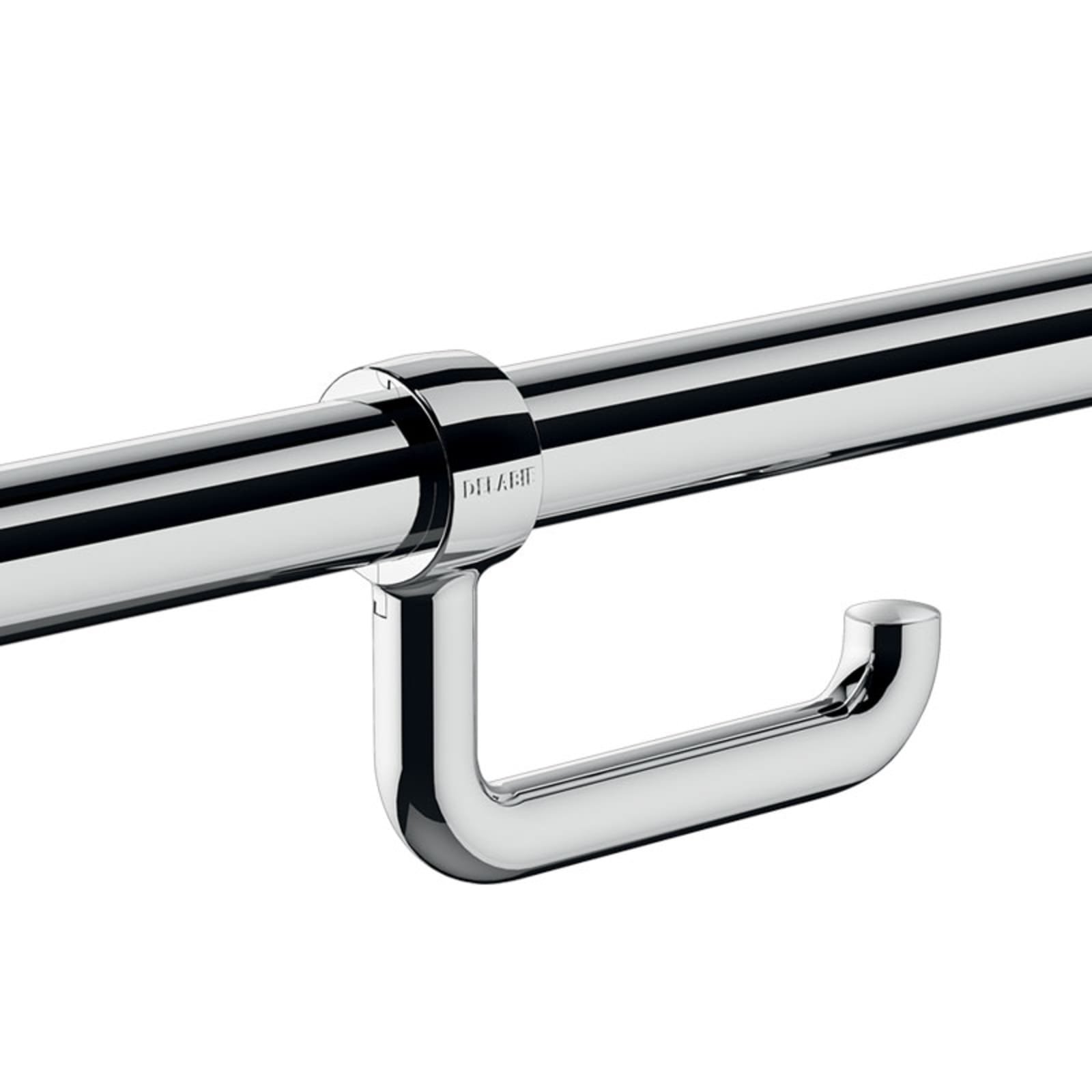 Delabie closetrolhouder voor greep 32, verchroomd