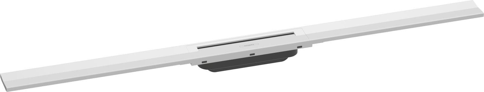 Hansgrohe RainDrain Flex rechte douchegoot 1000 inkortbaar mat wit