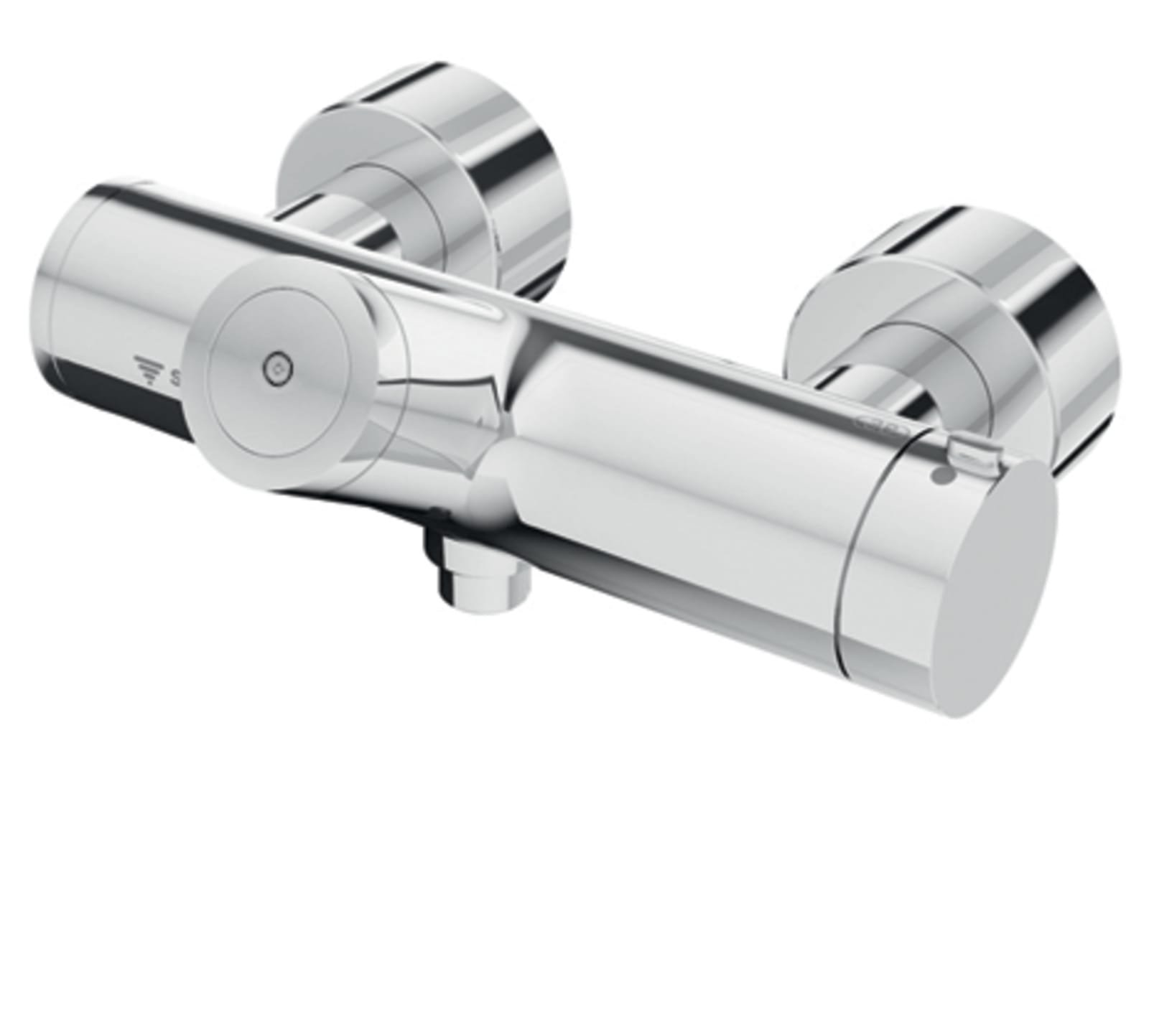 SL Douchekraan VITUS VD-C-T / u aansl. onder,therm.,CVD,SWS,TD,chroom