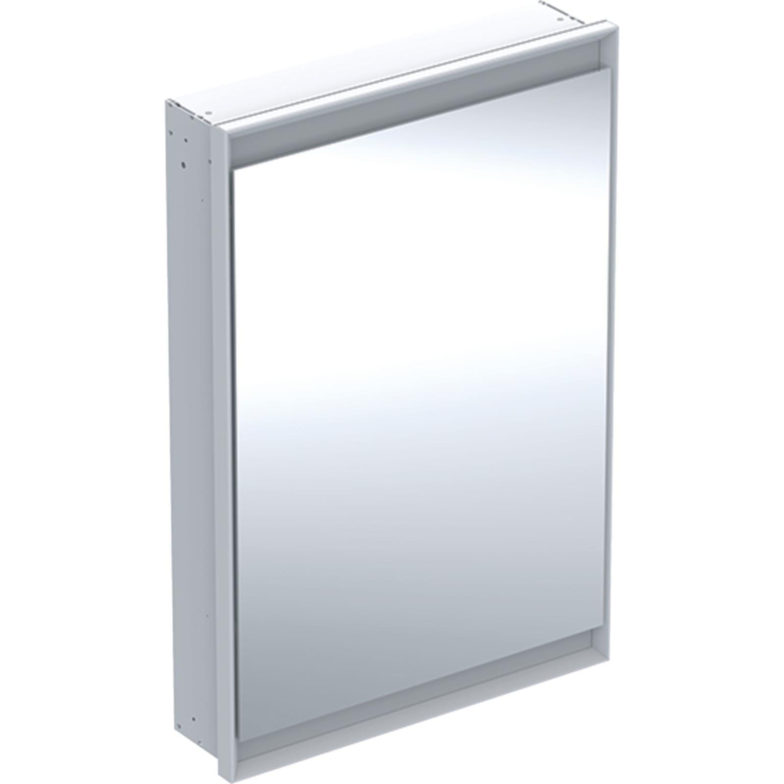 Geberit ONE inbouw spiegelkast met deur scharnier links 60x90cm ComfortLight wit