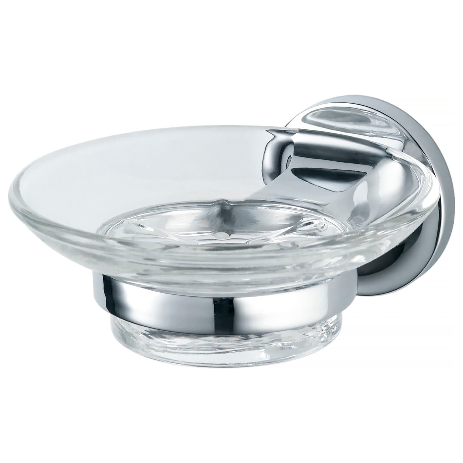 Haceka Aspen zeephouder glas chroom