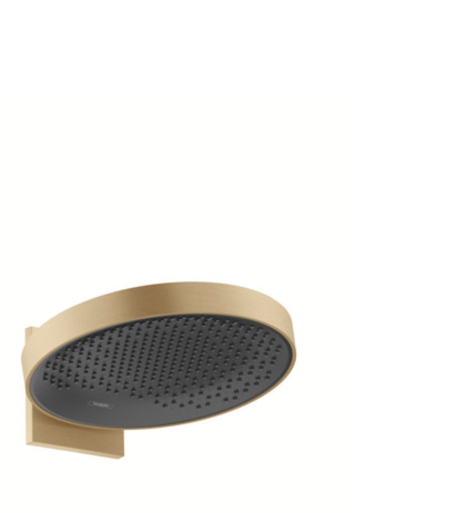 Hansgrohe Rainfinity 360 1jet hoofddouche wand geborsteld brons