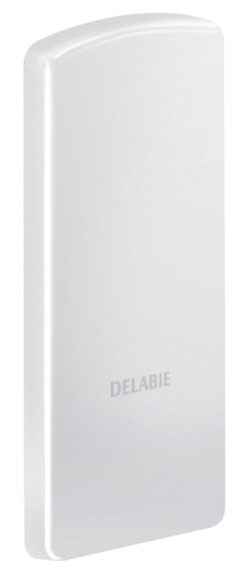 Delabie afdekplaat Be-Line wit + bevestiging voor greep 511960-511964