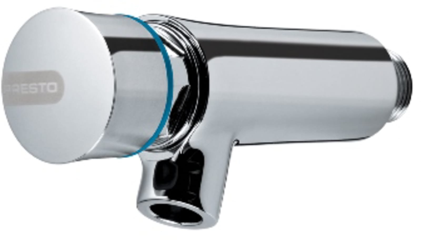 Rada Presto zelfsluitende tapkraan voor koud water type NEO, voor wandmontage. Verchroomd. Doorlooptijd 15 sec.