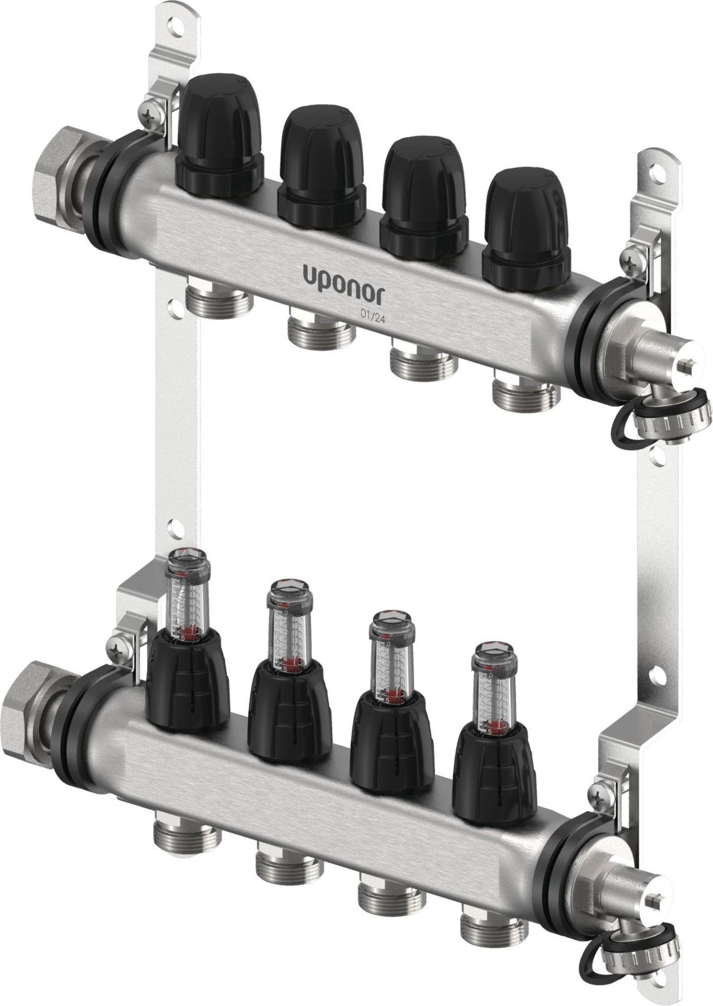 Uponor Vario S verdeelstuk FM 4xG3/4 Euro - G1